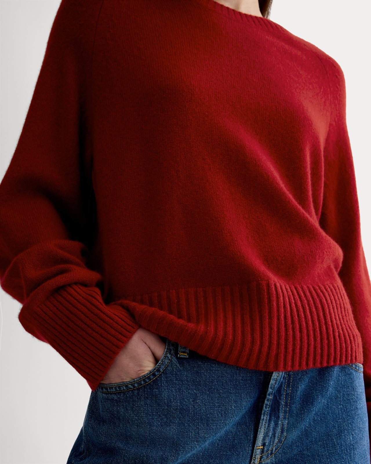 Womens Boxy Crew in Cashmere Sweater by Everlane Product Image