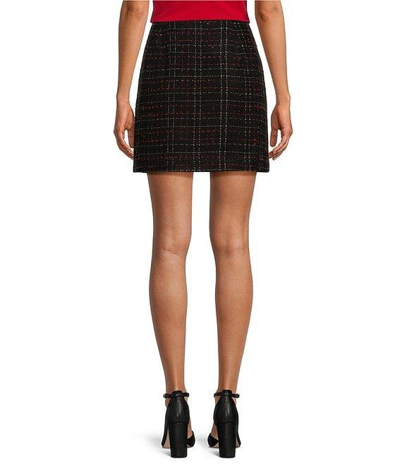 Calvin Klein Tweed A-line Mini Skirt Product Image