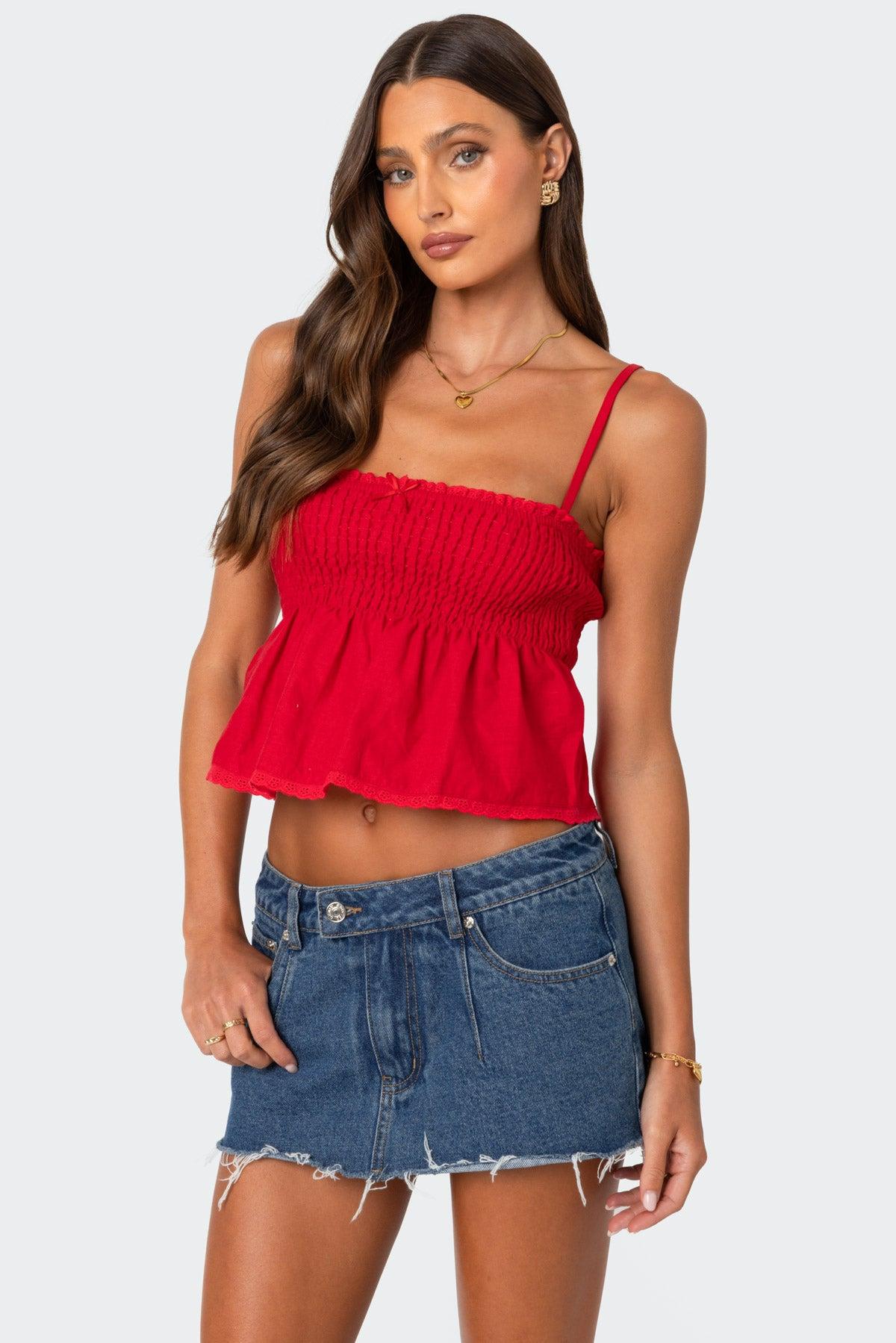 Millie Scrunch Tank Top Product Image