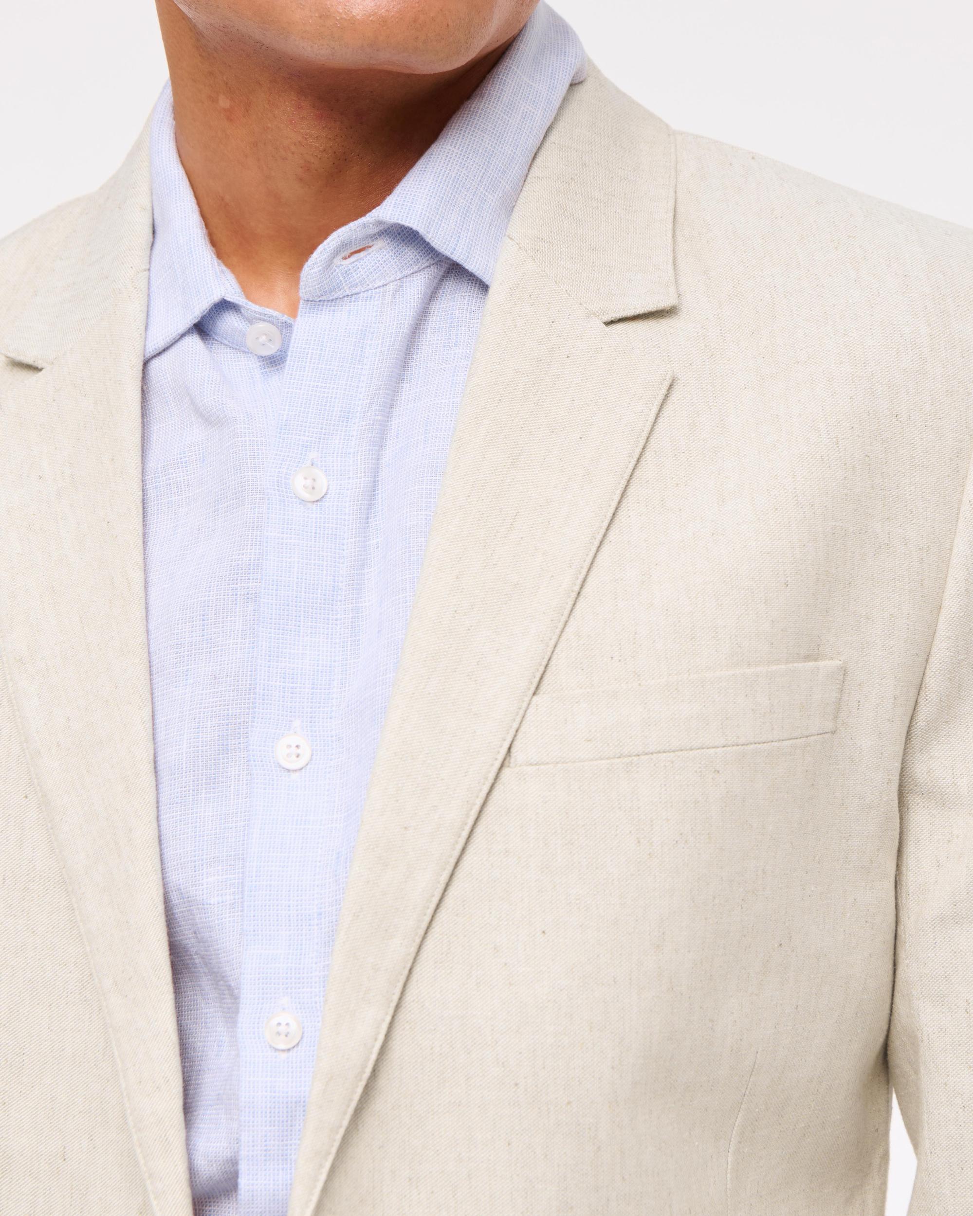 The A&F Collins Slim Blazer Product Image