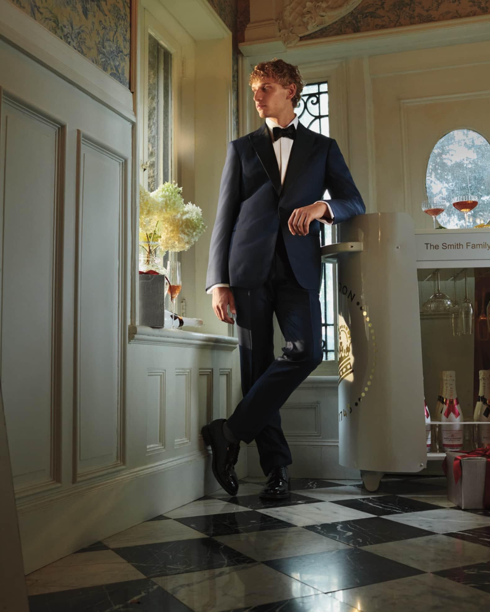 Men's Patent Leather Derby Shoes Product Image