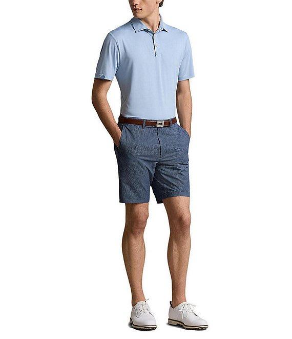 Polo Ralph Lauren RLX Golf Tailored-Fit Mini Print 9#double; Inseam Shorts Product Image