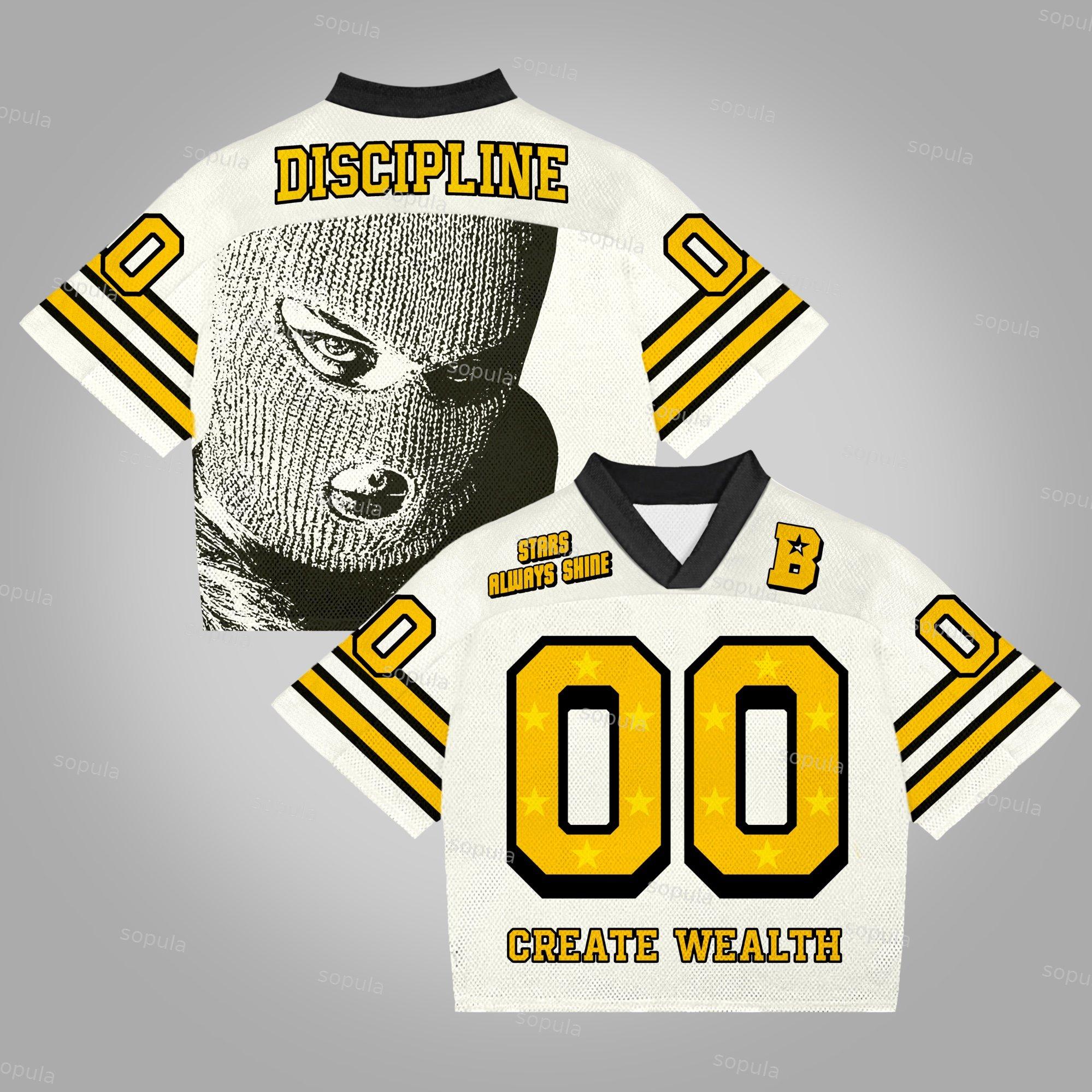 Sopula Street Creation Of Wealth No 00 Portrait Of Gangs Printed Blokette Blokecore T-Shirt Product Image