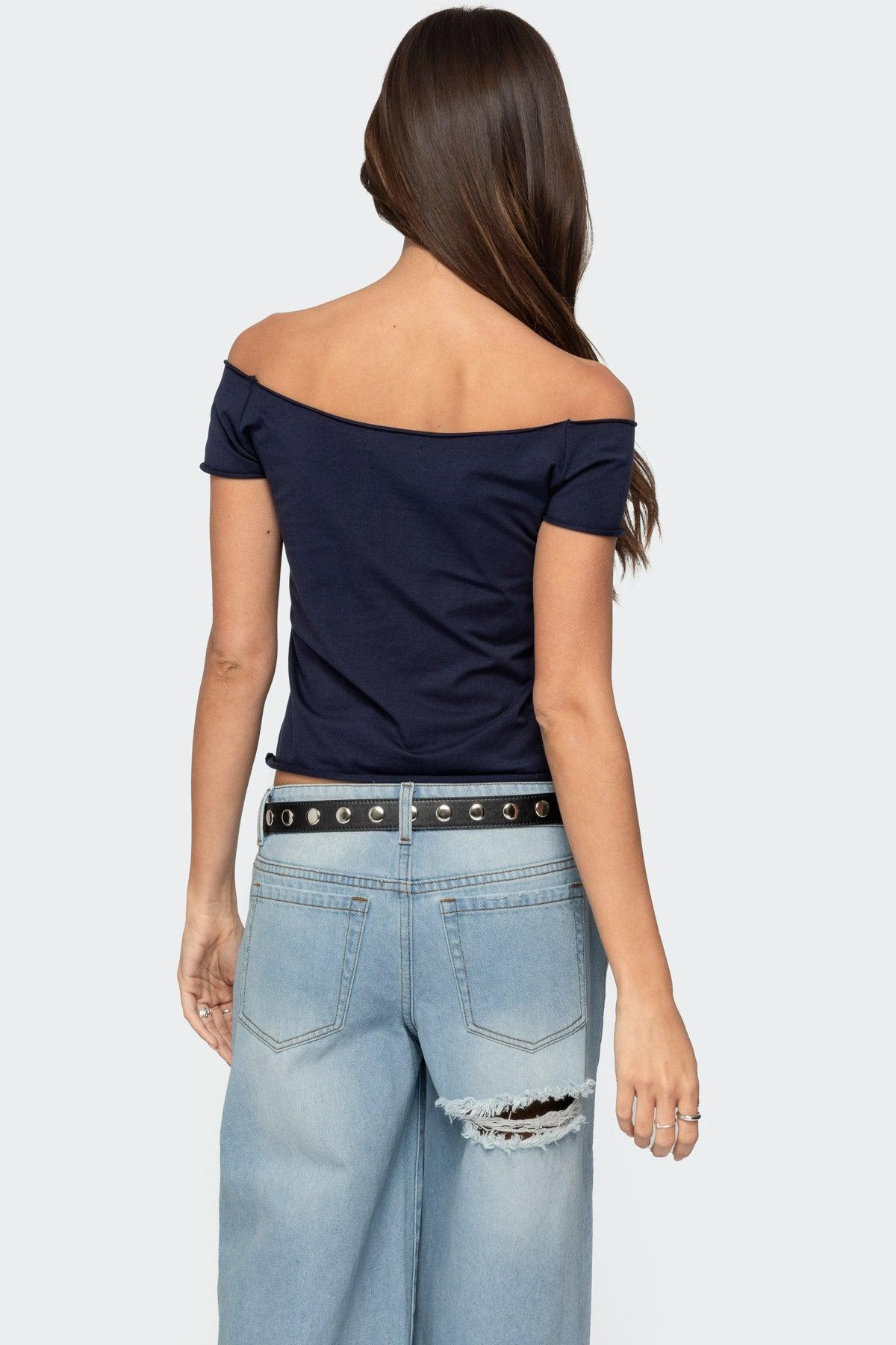 76 Off Shoulder Top Product Image