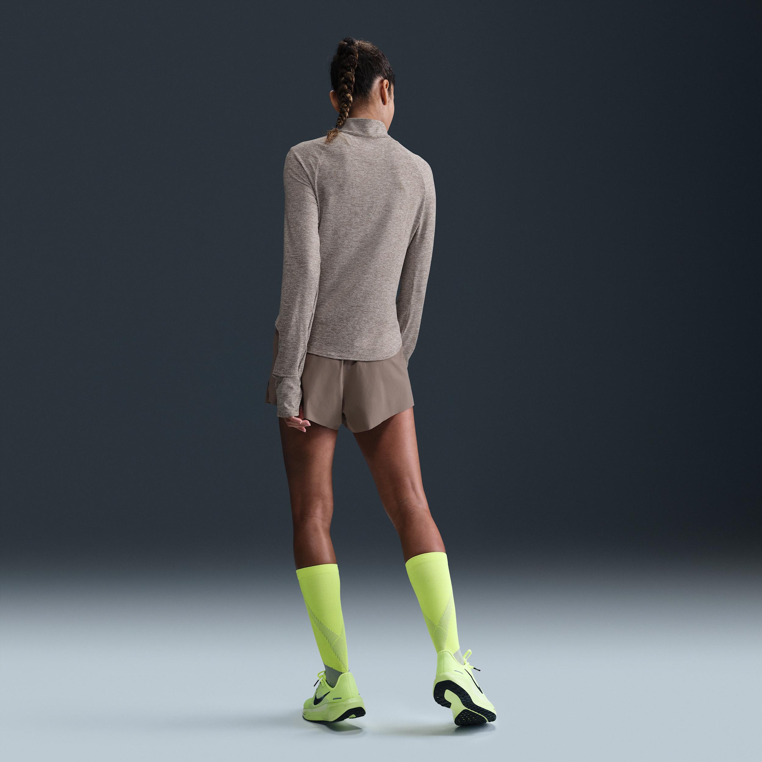 Nike Women's Swift Dri-FIT UV 1/4-Zip Running Top Product Image