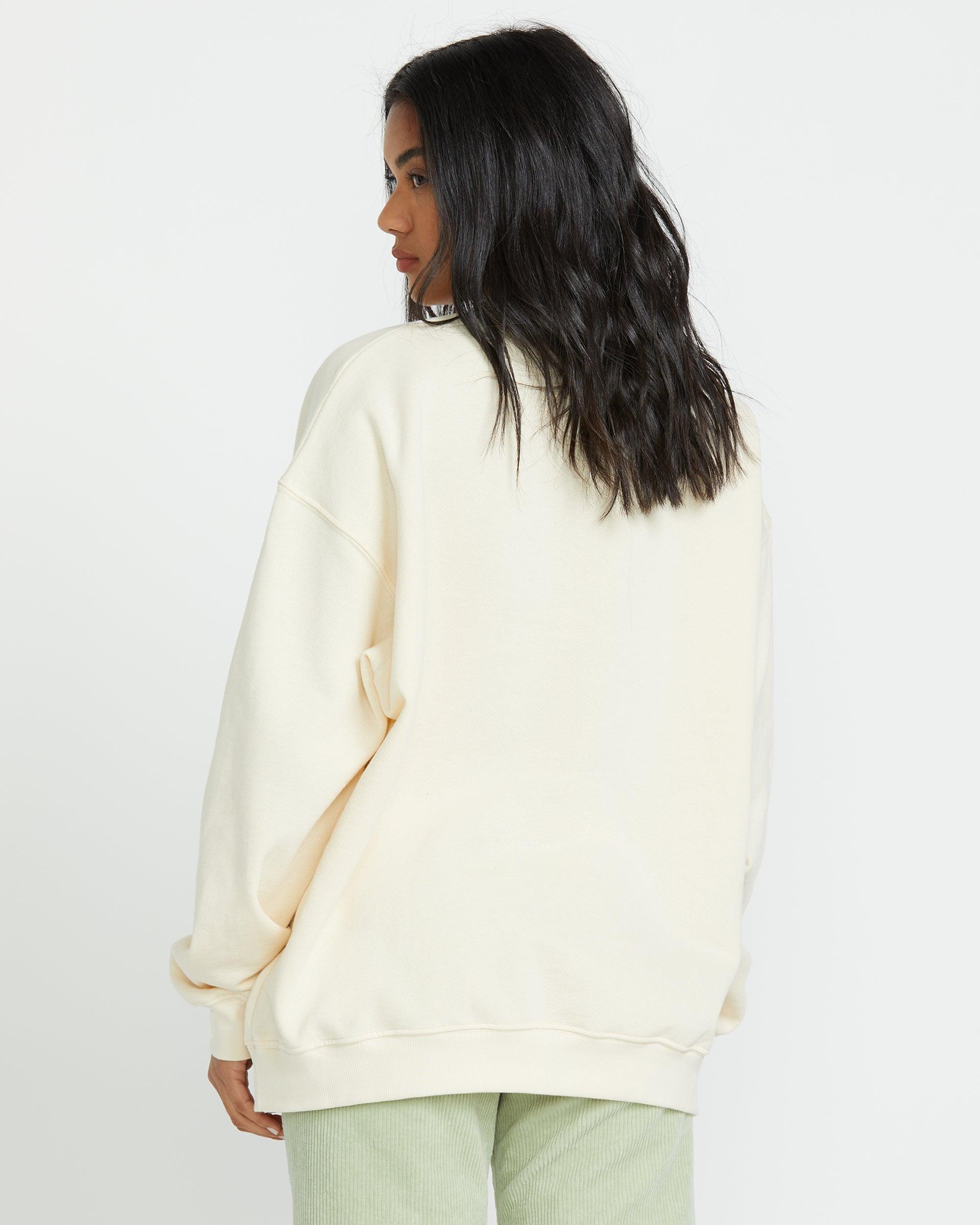 Ride In Crew Sweatshirt - Whitecap Female Product Image