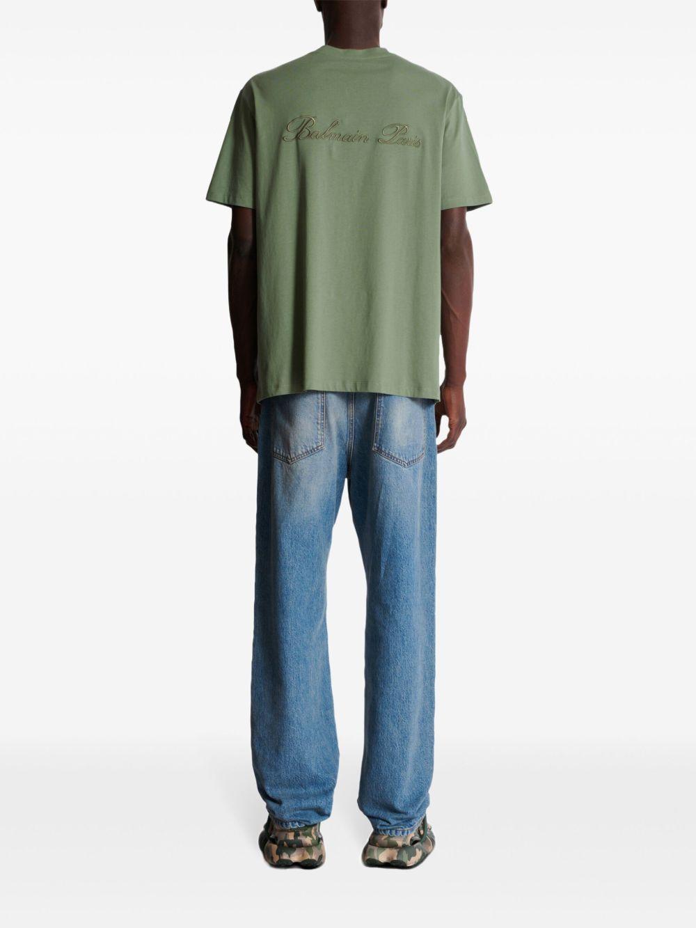 logo-embroidered t-shirt  Product Image