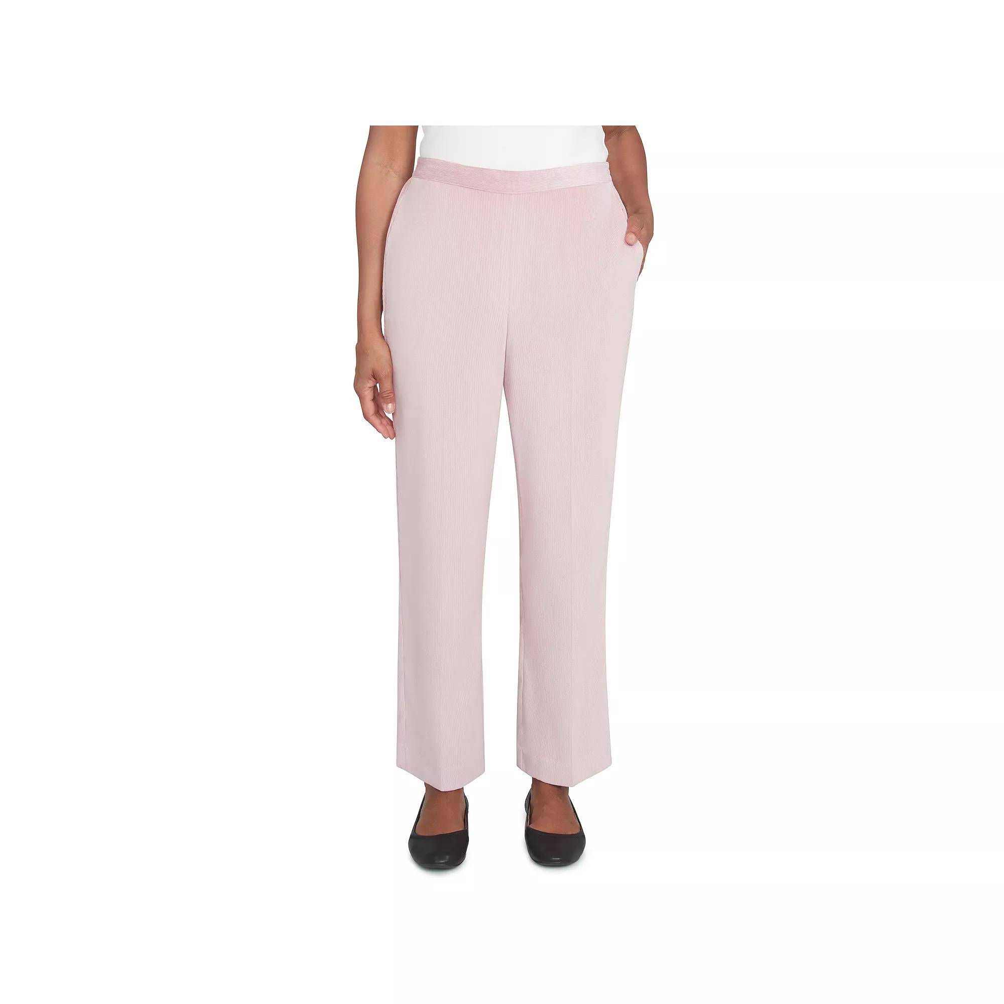 Women's Alfred Dunner Classic Average Length Pleated Pants,  Product Image