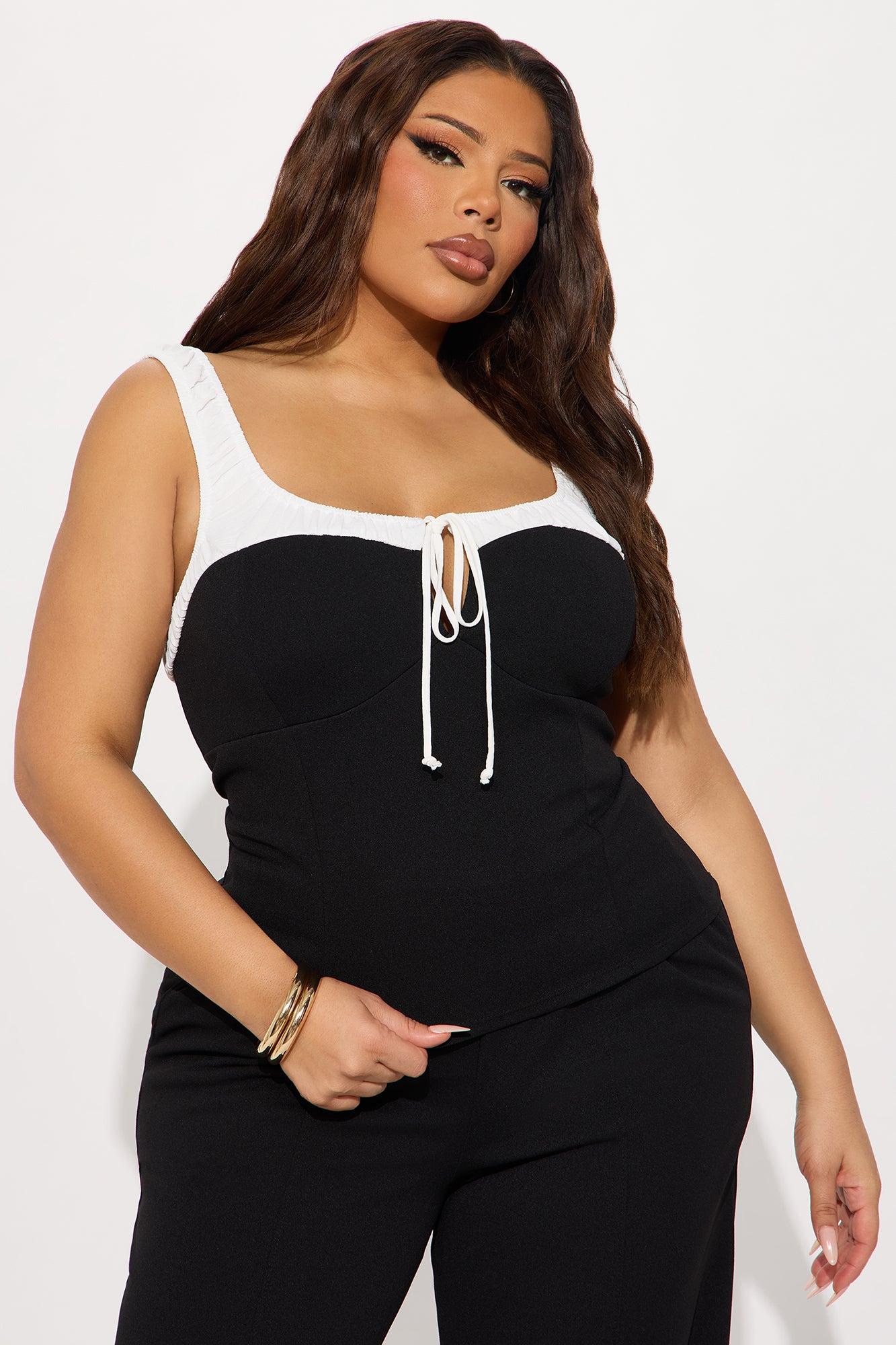 So Refined Pant Set - Black Product Image