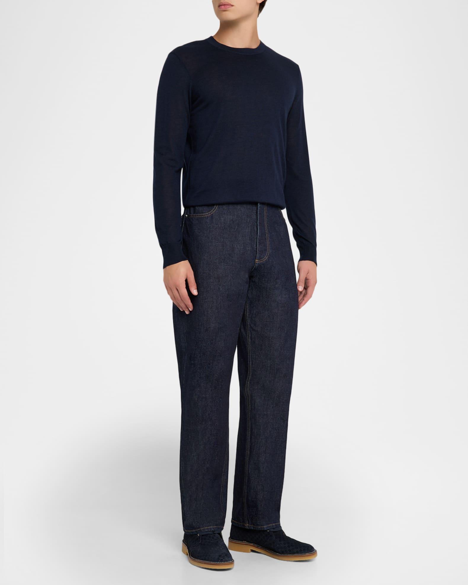 Men's Moreau GG Suede Lace-Up Ankle Boots Product Image