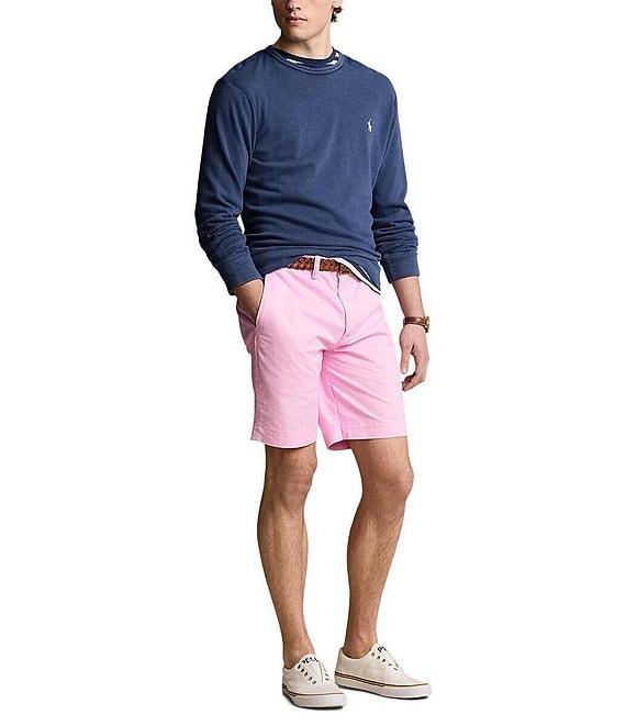 Polo Ralph Lauren Classic Fit Stretch 9#double; Inseam Twill Shorts Product Image