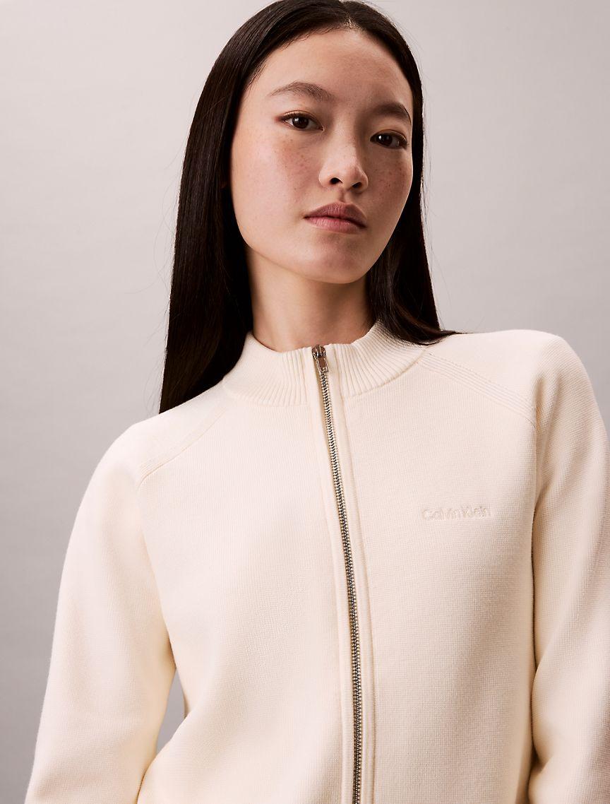 Tech Knit Zip Sweater Product Image