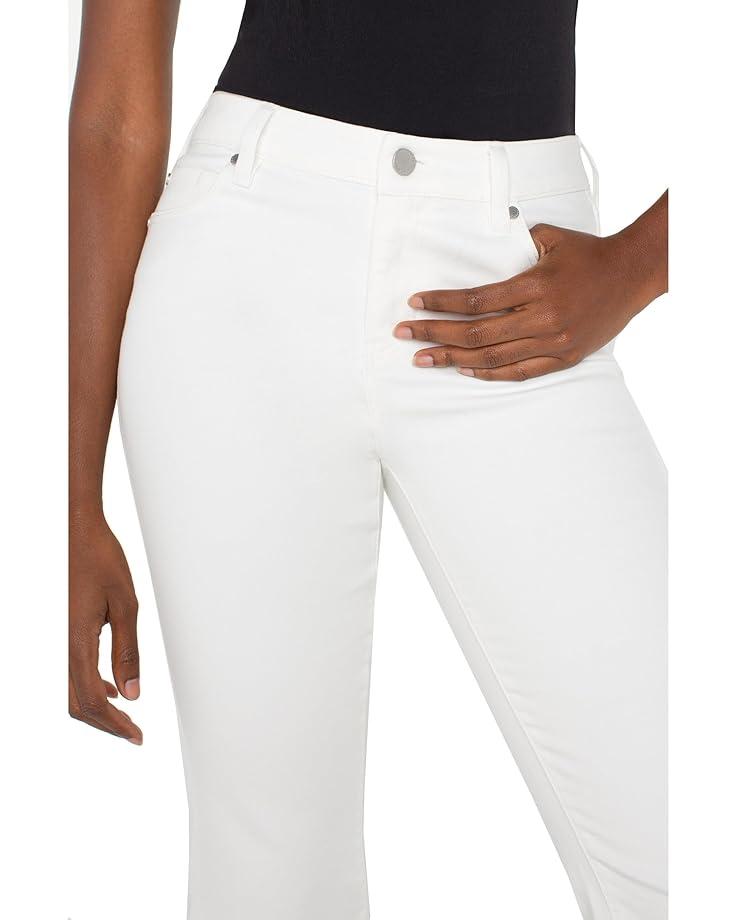 Gia Glider Crop Flare With Fray Hem Product Image