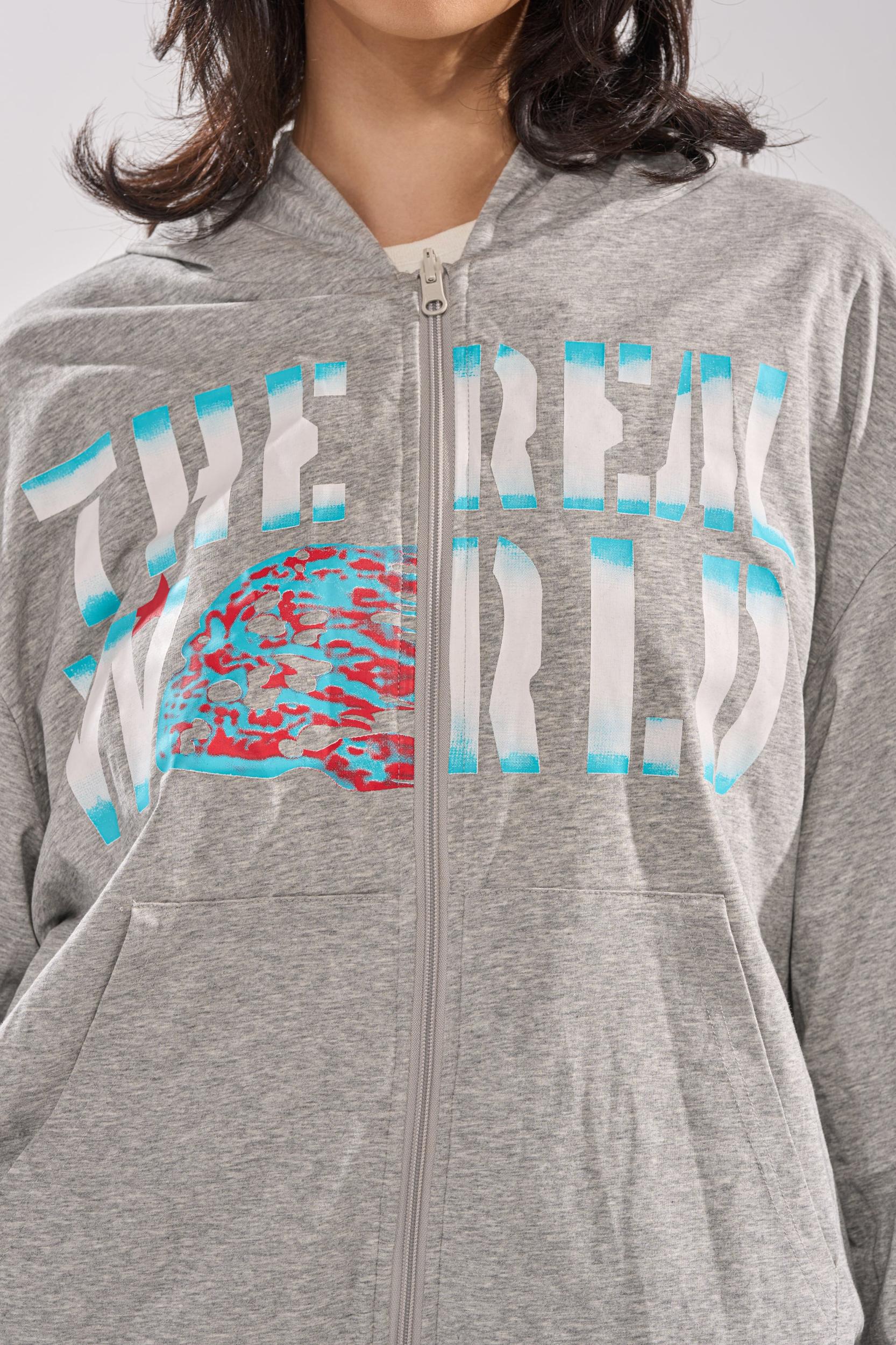 EPIC REVERSIBLE ZIP UP SWEATSHIRT Product Image