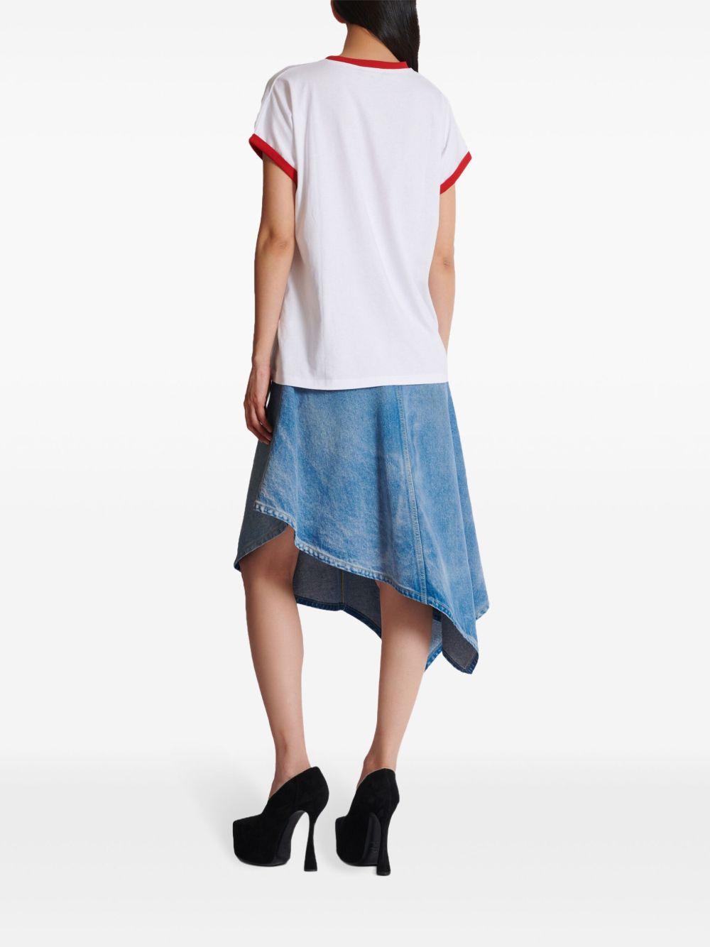 strawberry print T-shirt Product Image