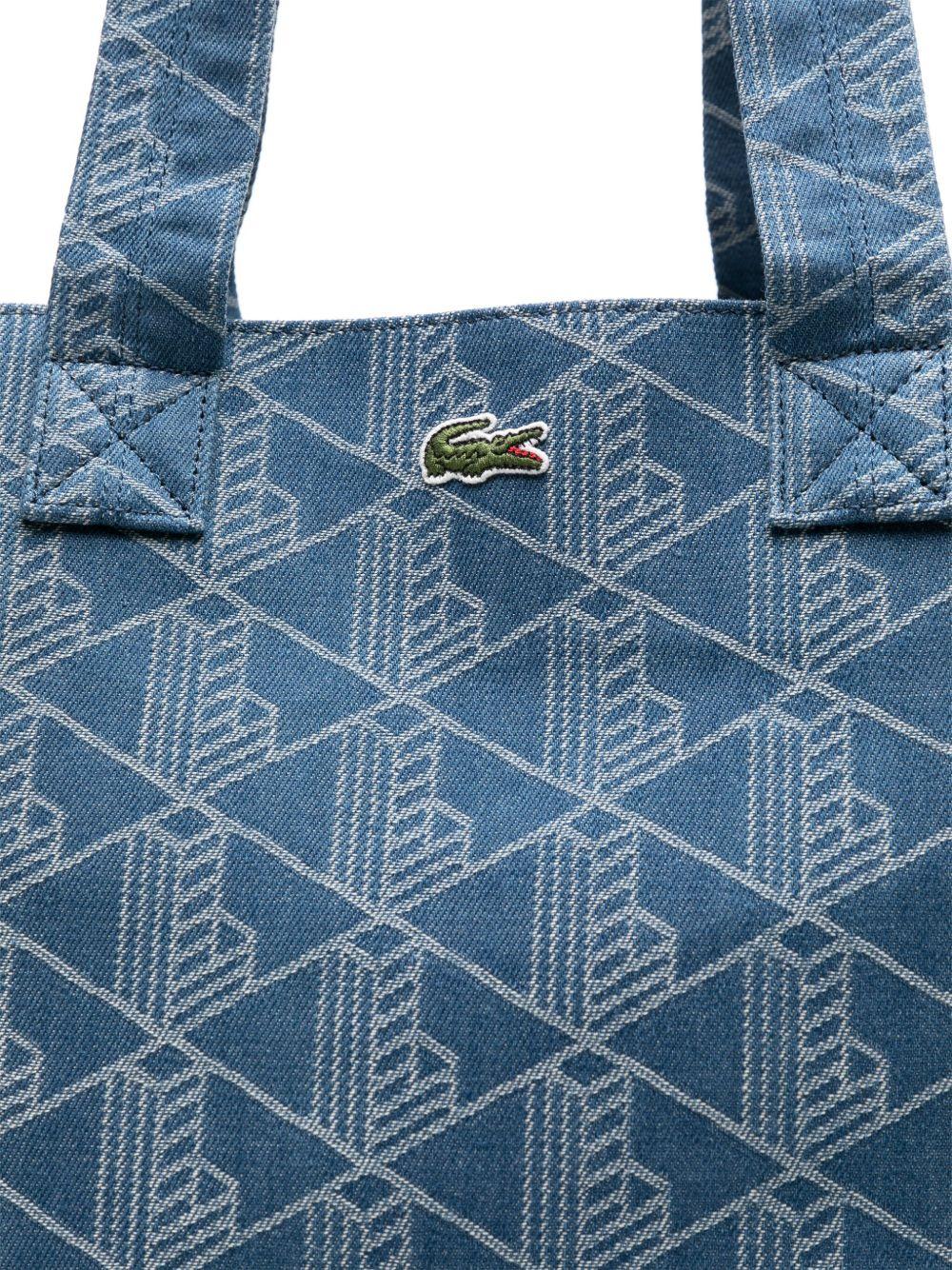 XL mono-jacquard tote bag Product Image