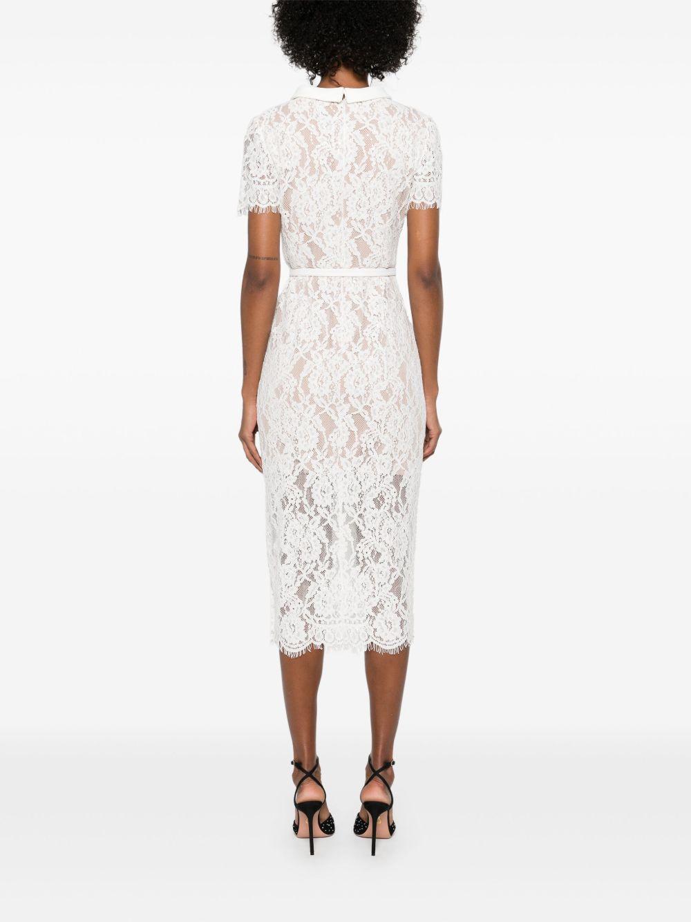 floral-lace midi dress Product Image