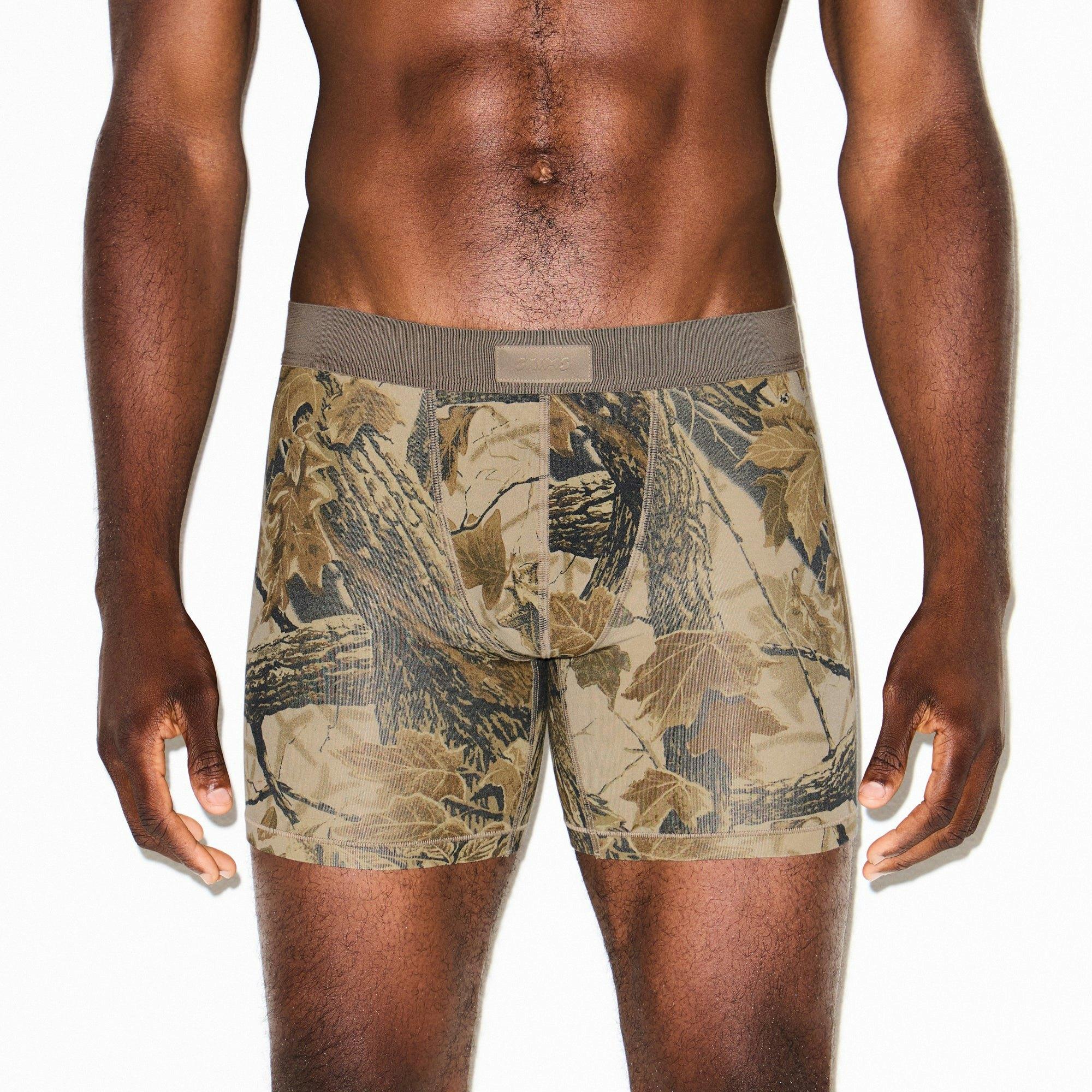 SKIMS COTTON MENS REALTREE BRIEF | REALTREE CAMO PRINT Product Image