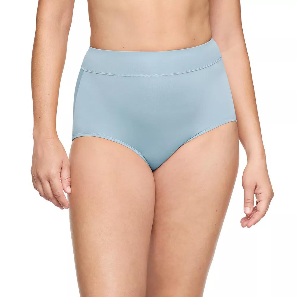 Warners No Pinching No Problems® Tailored Brief 5738, Women's, Size: 9, Baby Blue Product Image