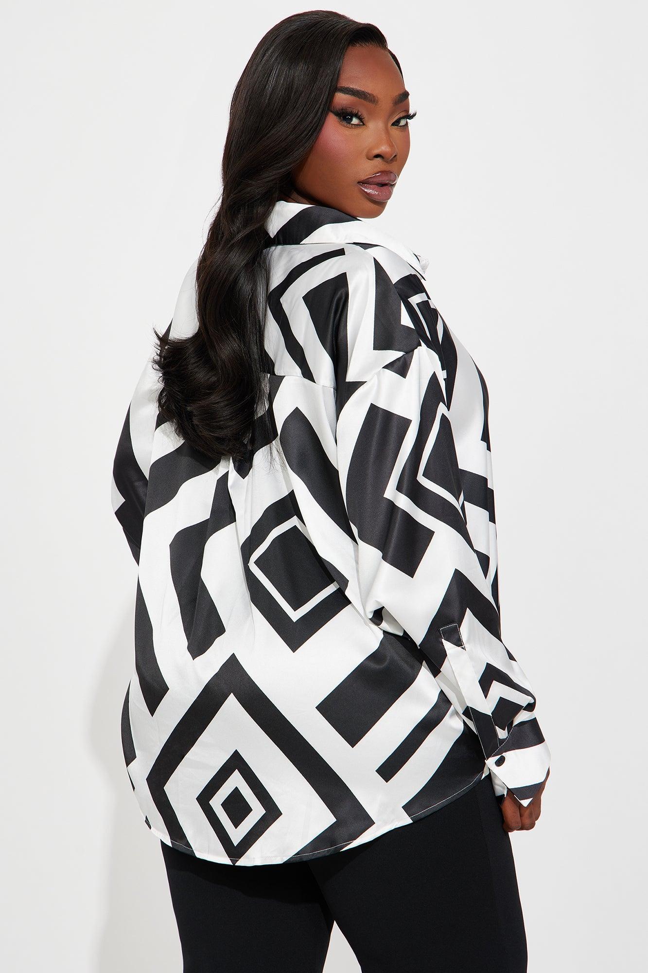 Around The Corner Shirt - Ivory/combo Product Image