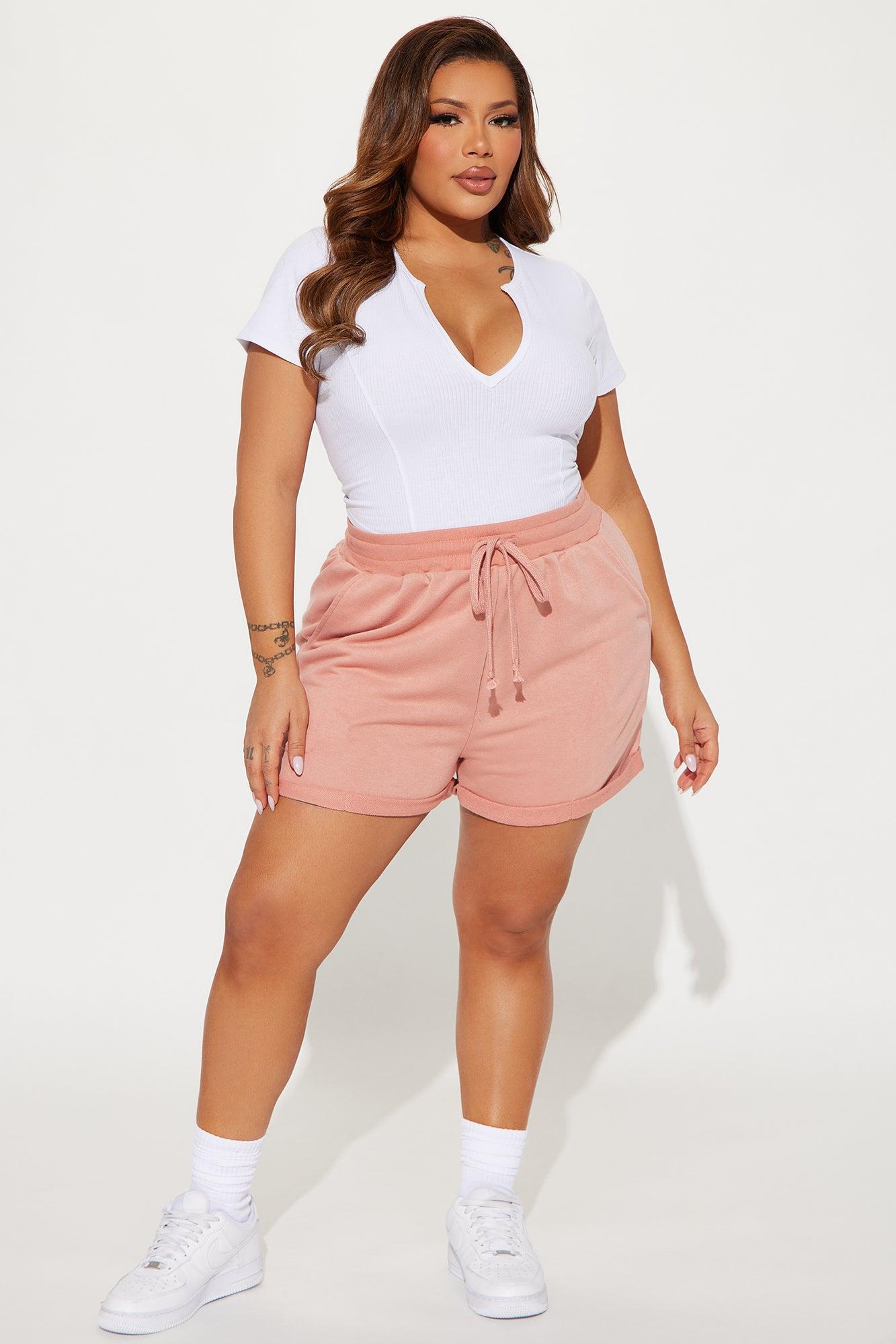 Gracie Shorts - Mauve Product Image