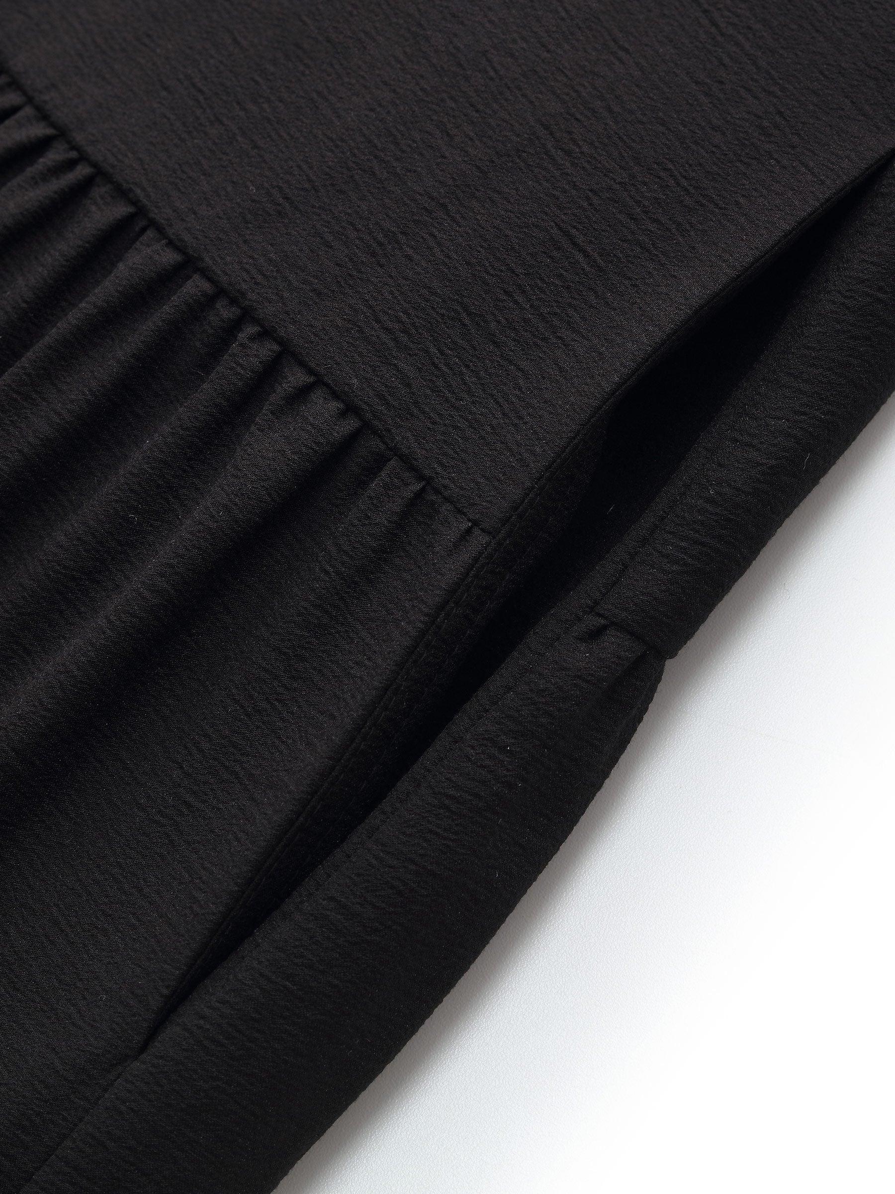 Acetate Blend A-Line Women Maxi Shirt Dress With Belt Product Image