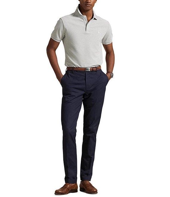 Polo Ralph Lauren Classic Stretch Oxford Mesh Short Sleeve Polo Shirt Product Image