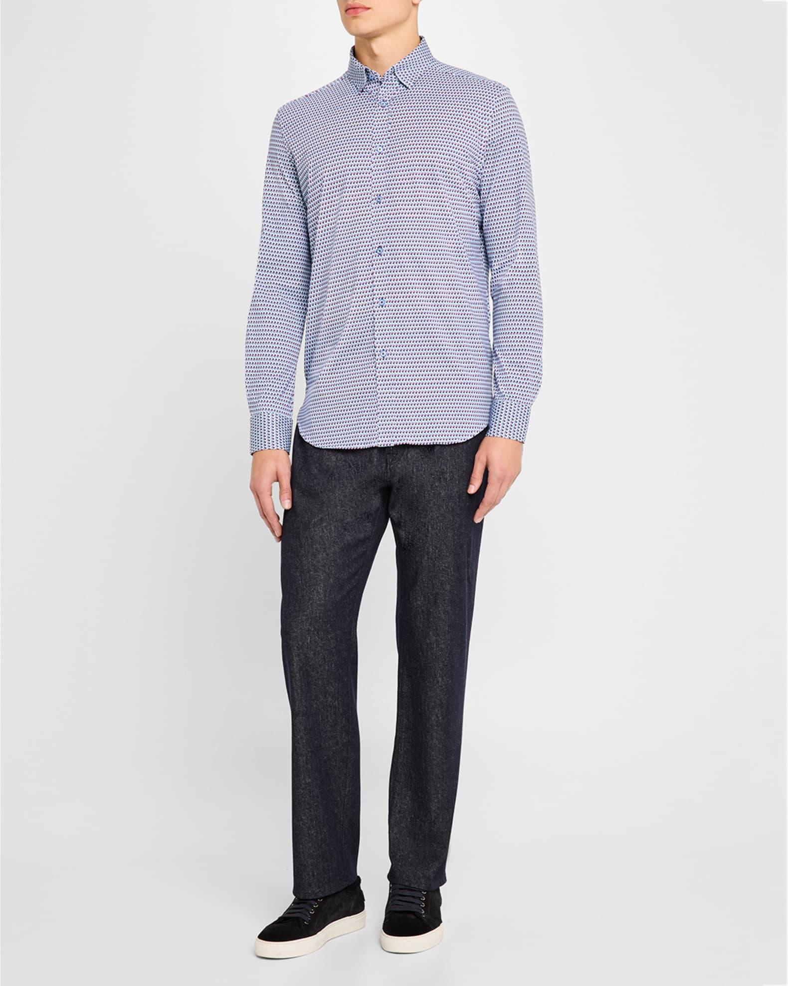 Men's Marion Cotton-Stretch Sport Shirt Product Image