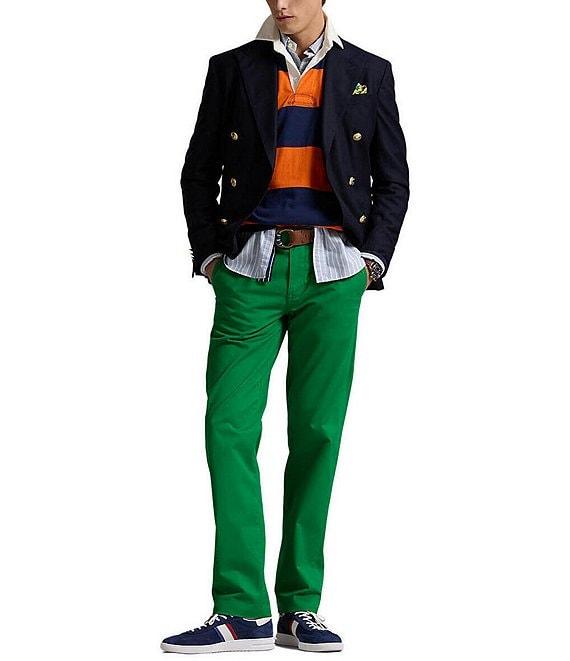 Polo Ralph Lauren Straight Fit Flat Front Stretch Twill Chino Pants Product Image
