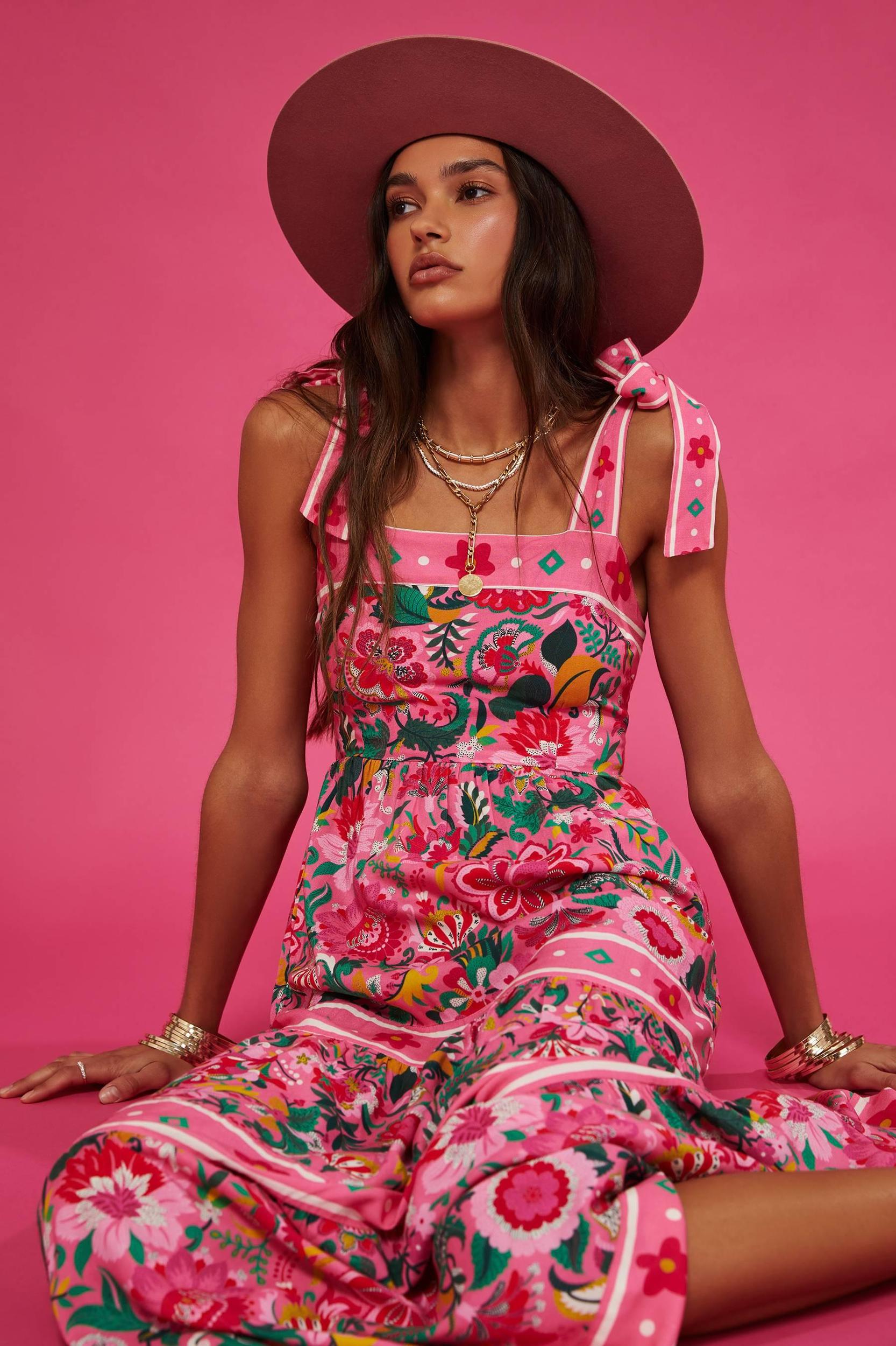 Charlotte Dress Passion Flor Product Image