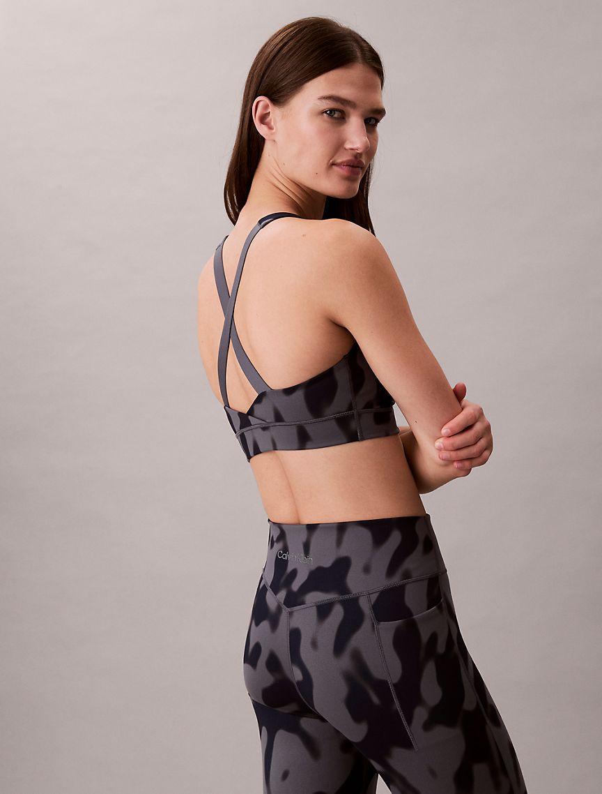 Soft Sport Printed Medium Impact Sports Bra Product Image