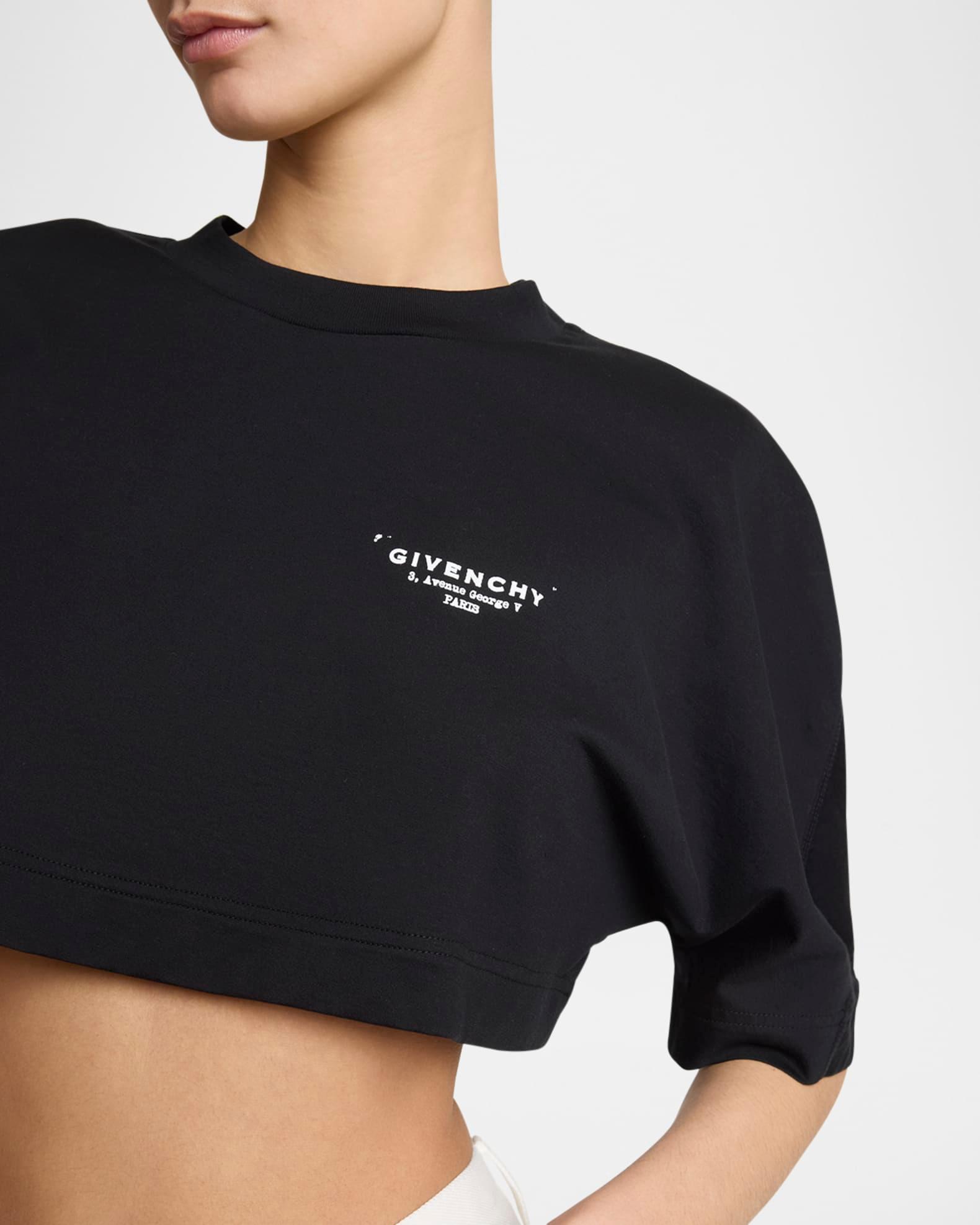 Logo Crop Cocoon T-Shirt Product Image