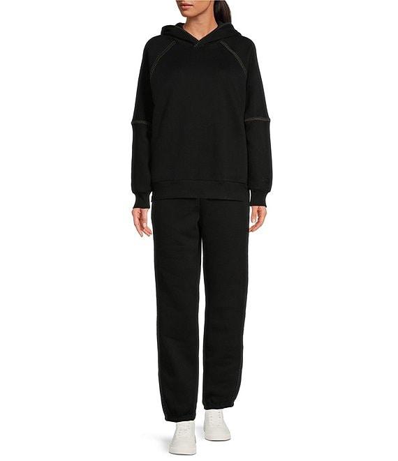 UGG Coordinating Cotton Fleece Elastic Waist Whipstitch Classic Sweatpants Product Image