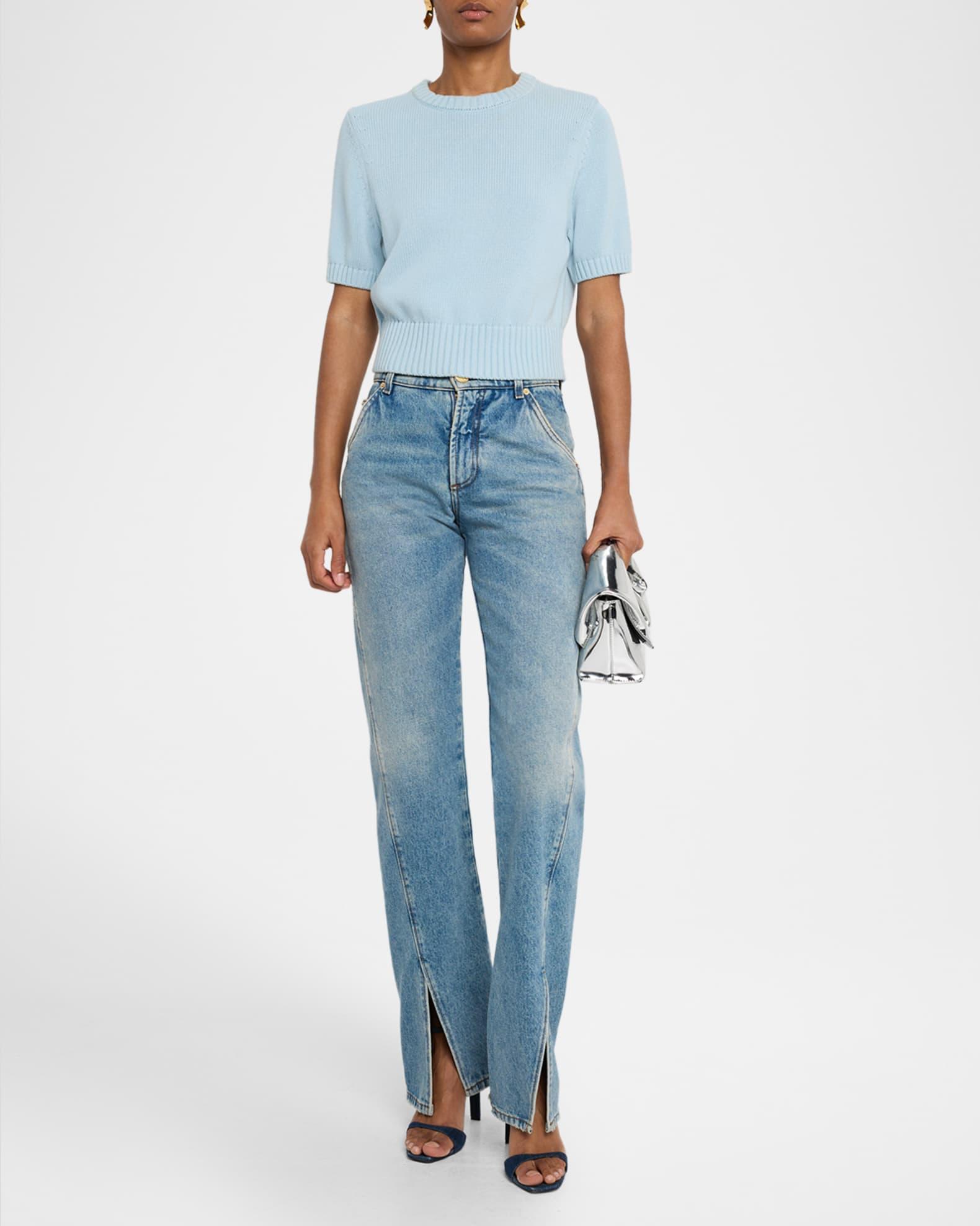 Elsie Short-Sleeve Sweater Product Image