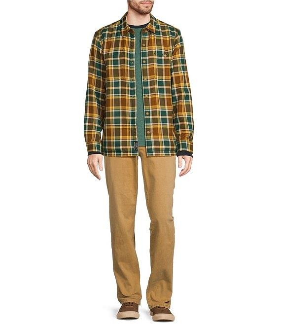L.L.Bean Fleece-Lined Flannel Long Sleeve Woven Shirt Product Image