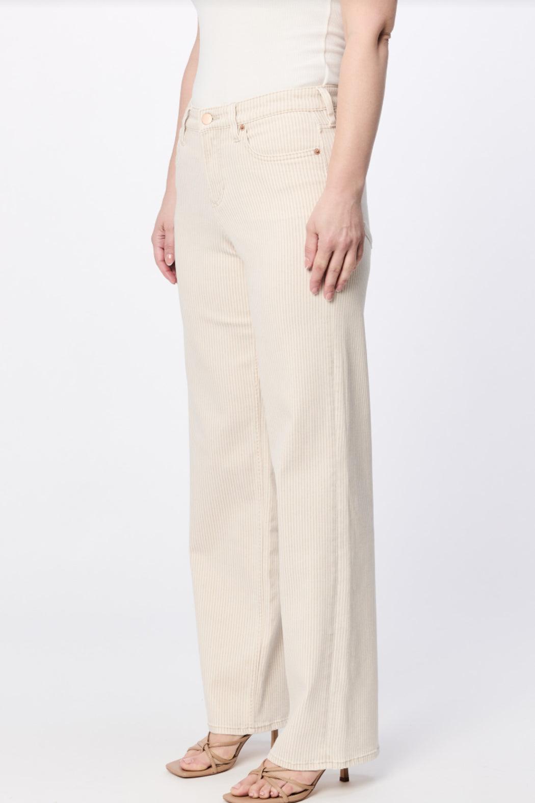 Taylor Sand Stripe Jeans Product Image