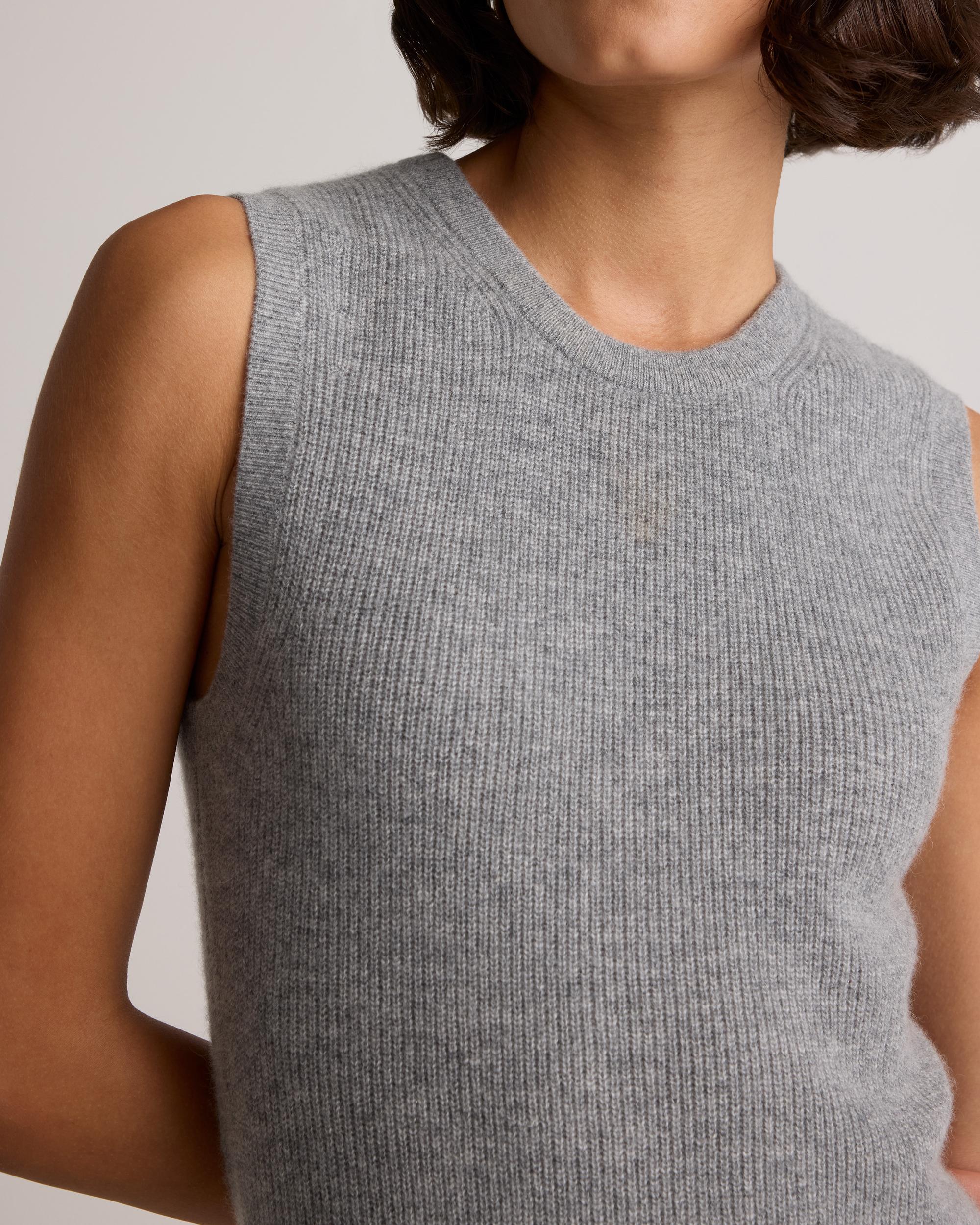 Quince | Women's Mongolian Cashmere Sleeveless Midi Sweater Dress Size XS Product Image