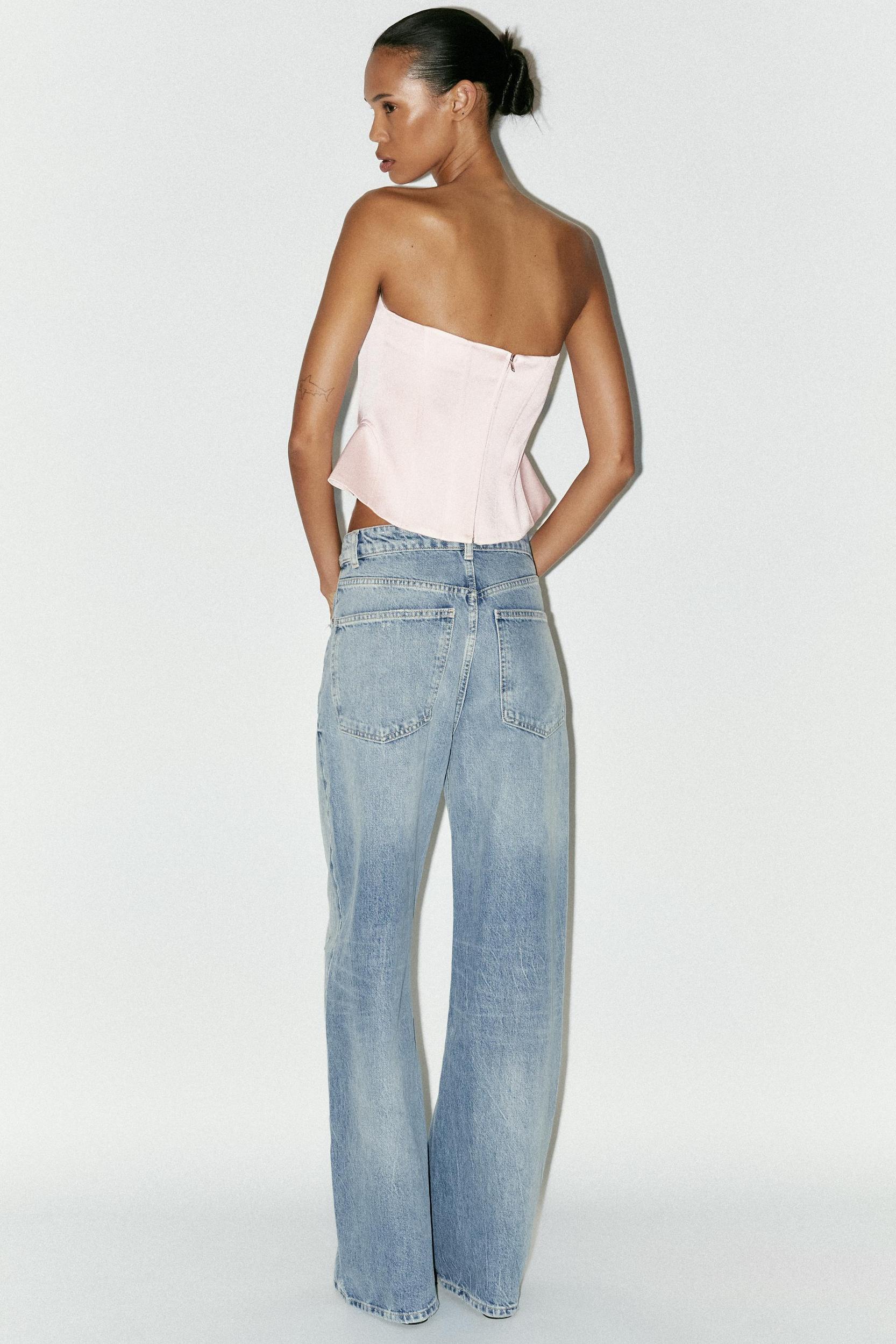 SATIN CORSET TOP Product Image