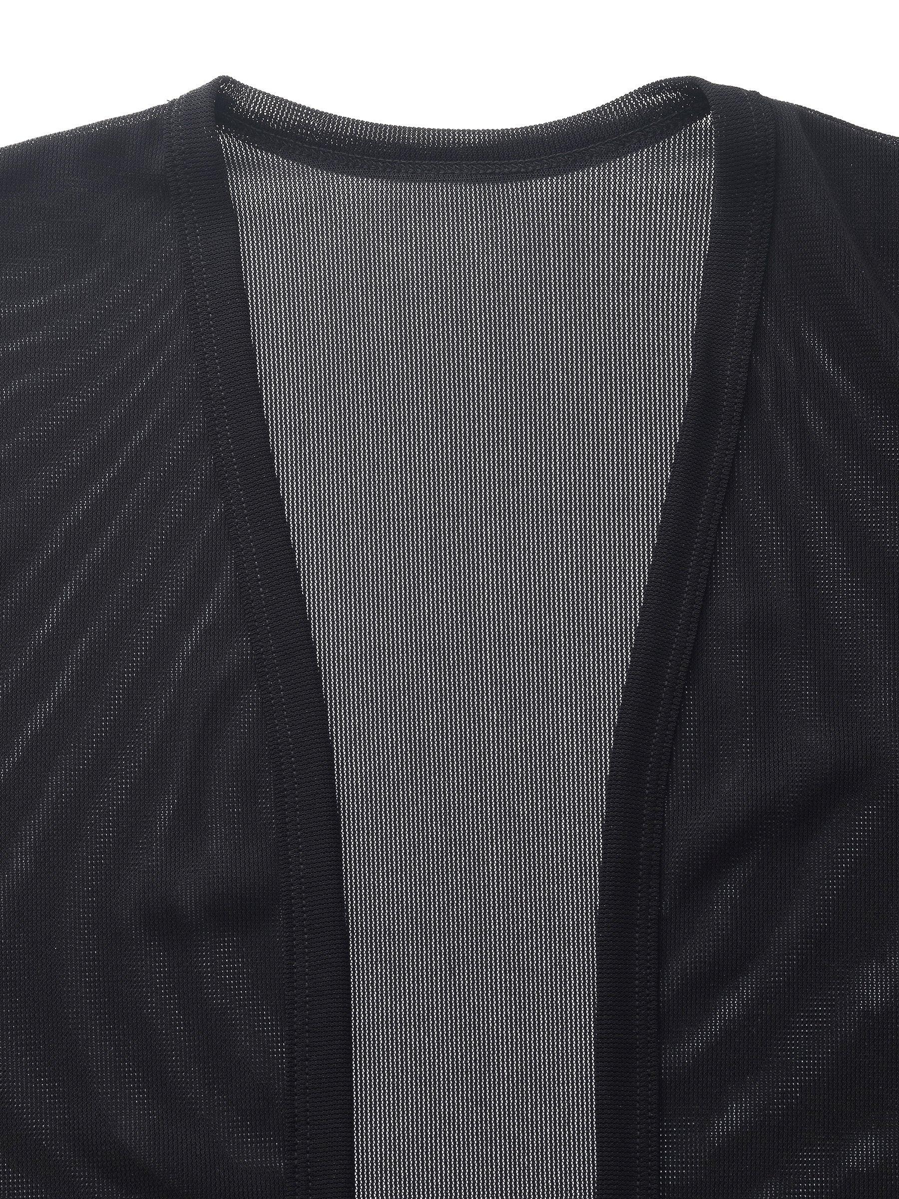 Plaid Adjustable Straps Slip Midi Dress And Cardigan Two-Piece Set Product Image