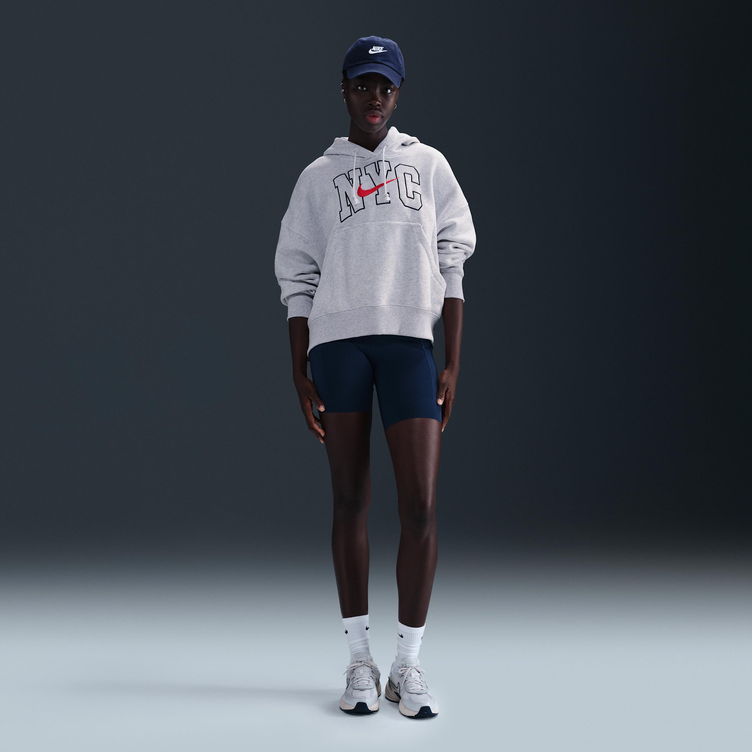 Womens Nike Sportswear Phoenix Fleece Over-Oversized Hoodie | HQ2980-051 Product Image