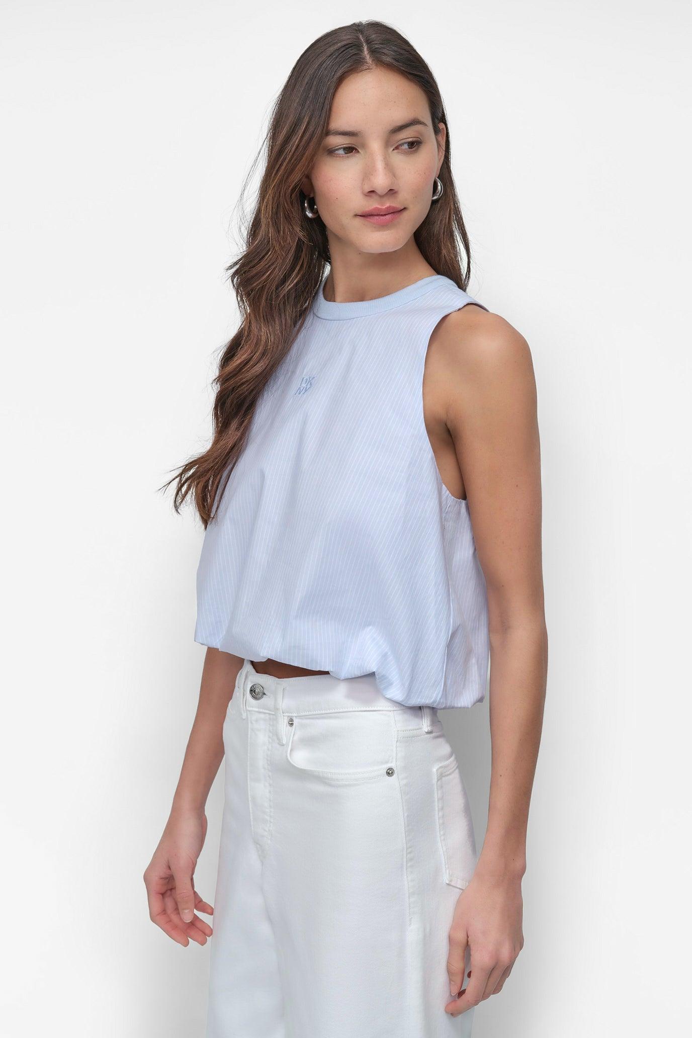 CROPPED BUBBLE TOP Product Image
