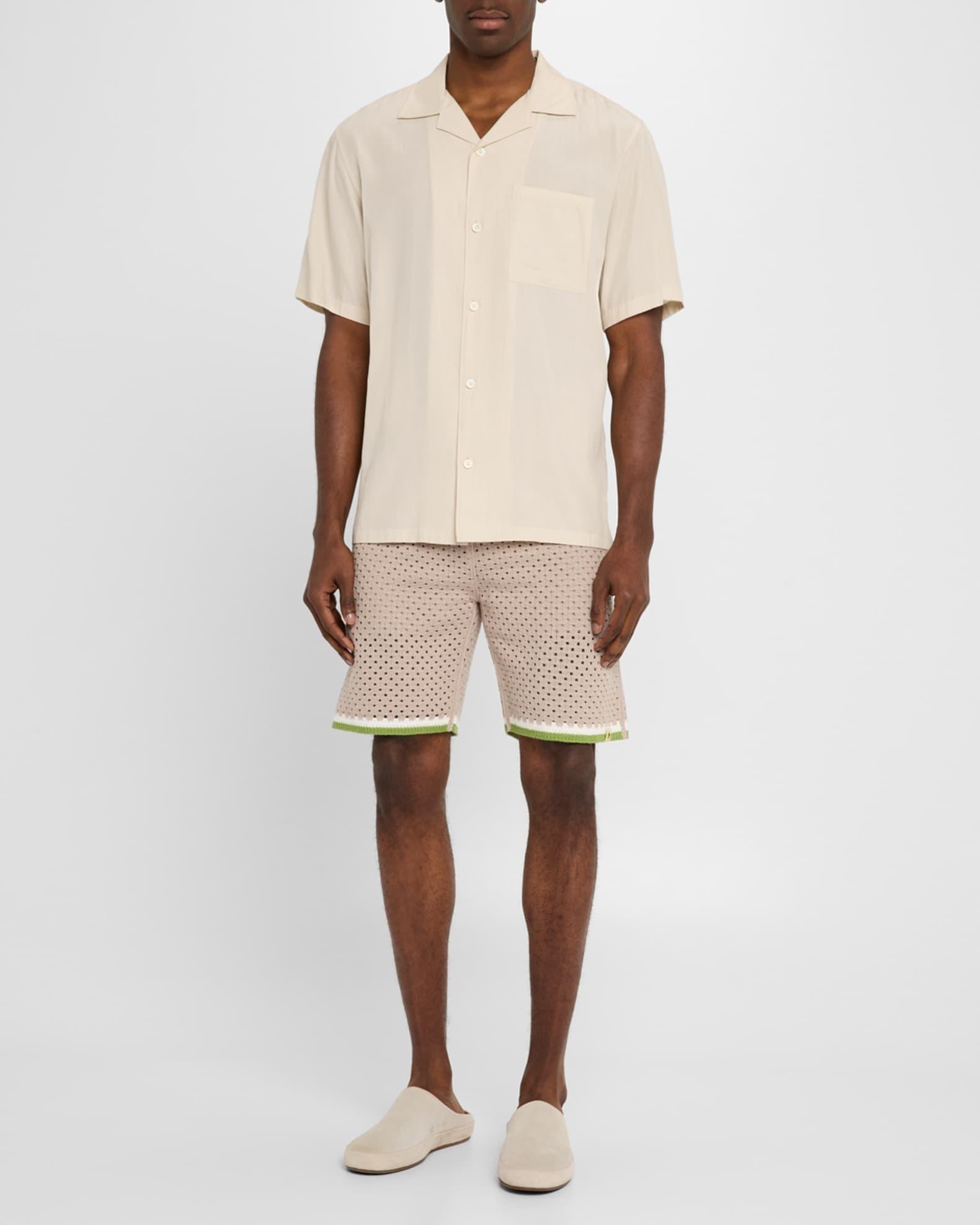 Men's Crochet Shorts Product Image