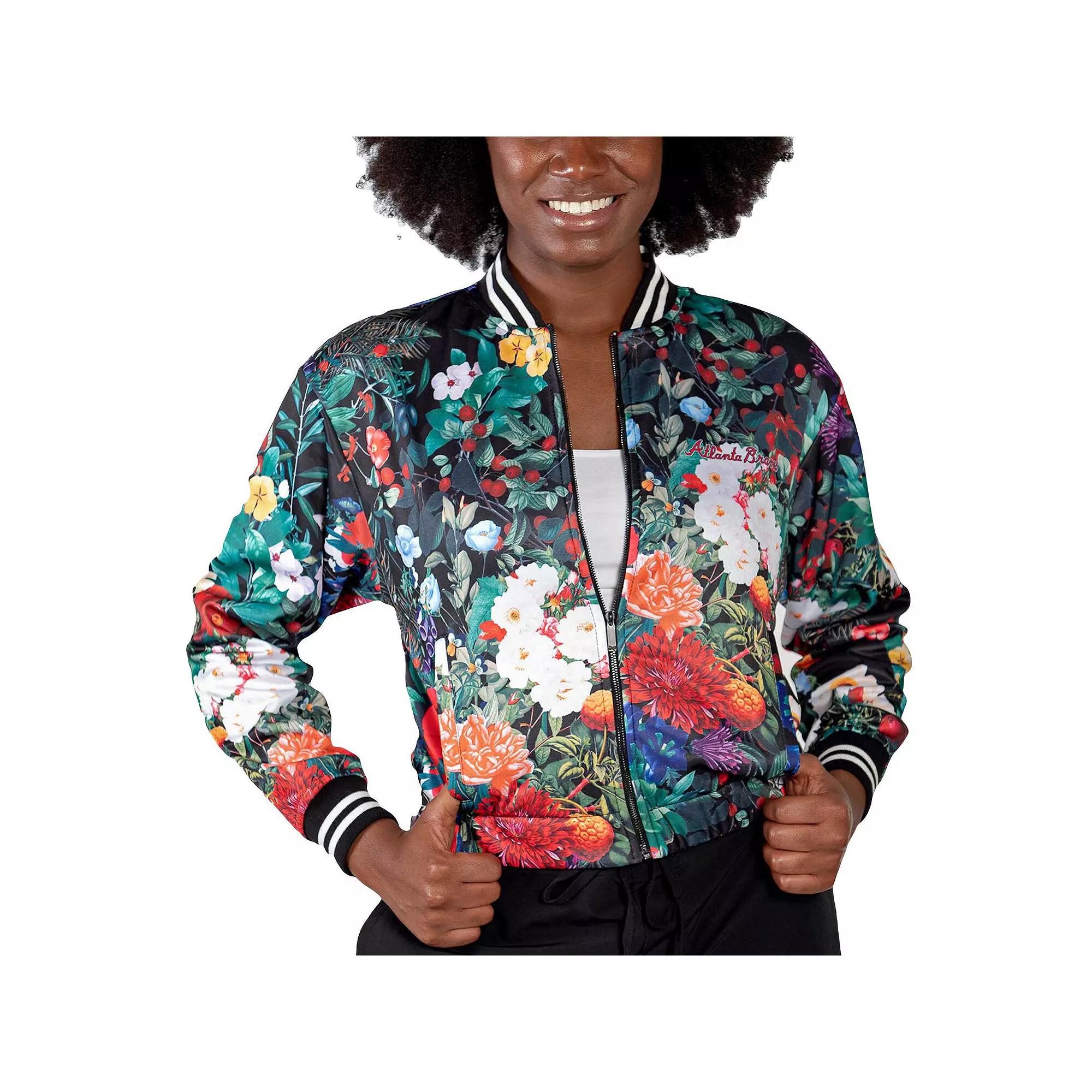 Women's Lusso Black Atlanta Braves Marissa Full-Zip Jacket,  Product Image