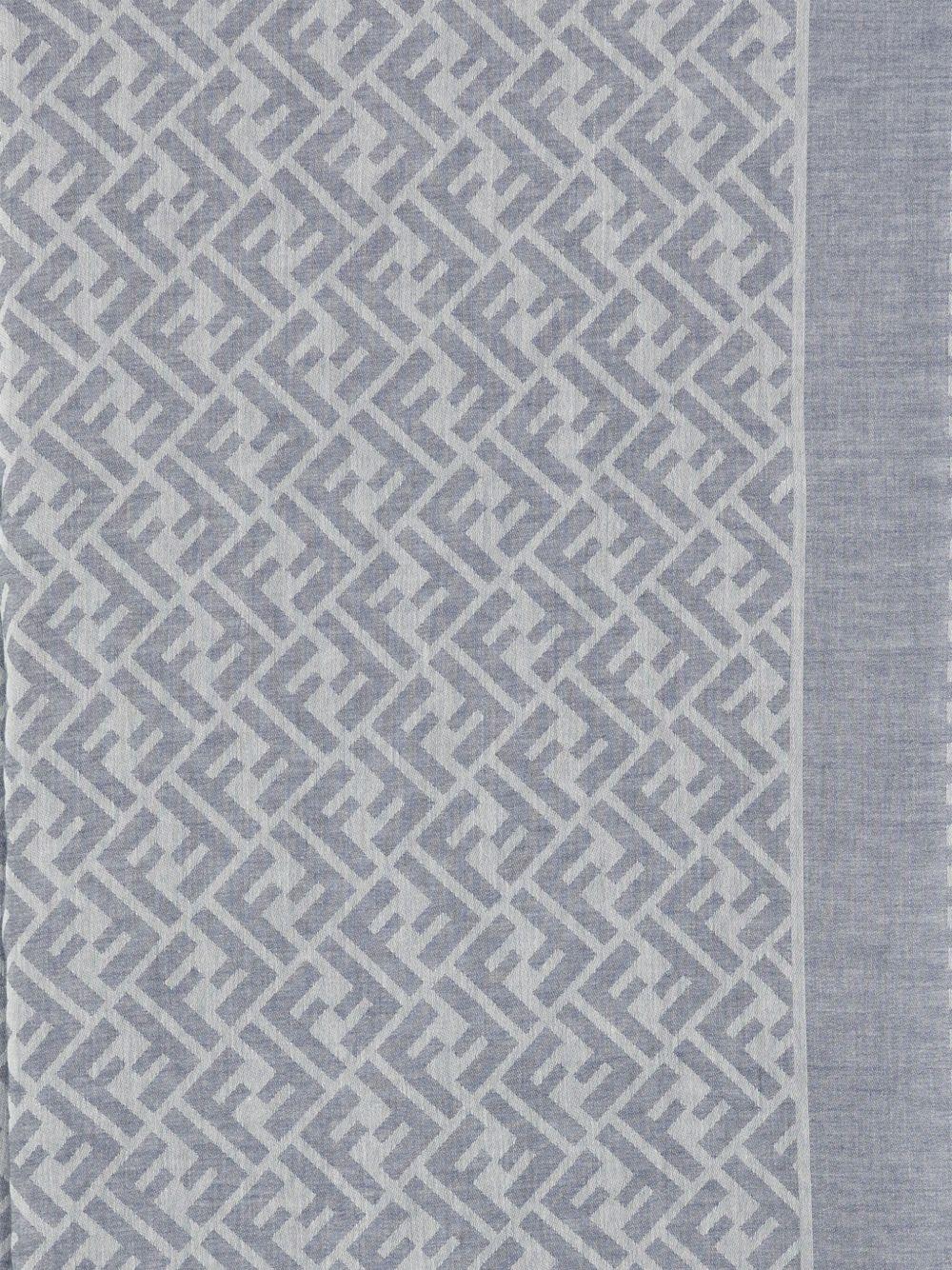 FF-motif cotton scarf Product Image