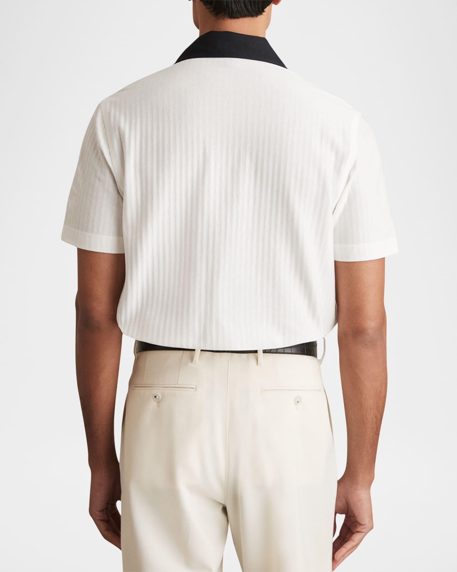 Mens Aster Contrast Trim Camp Shirt Product Image