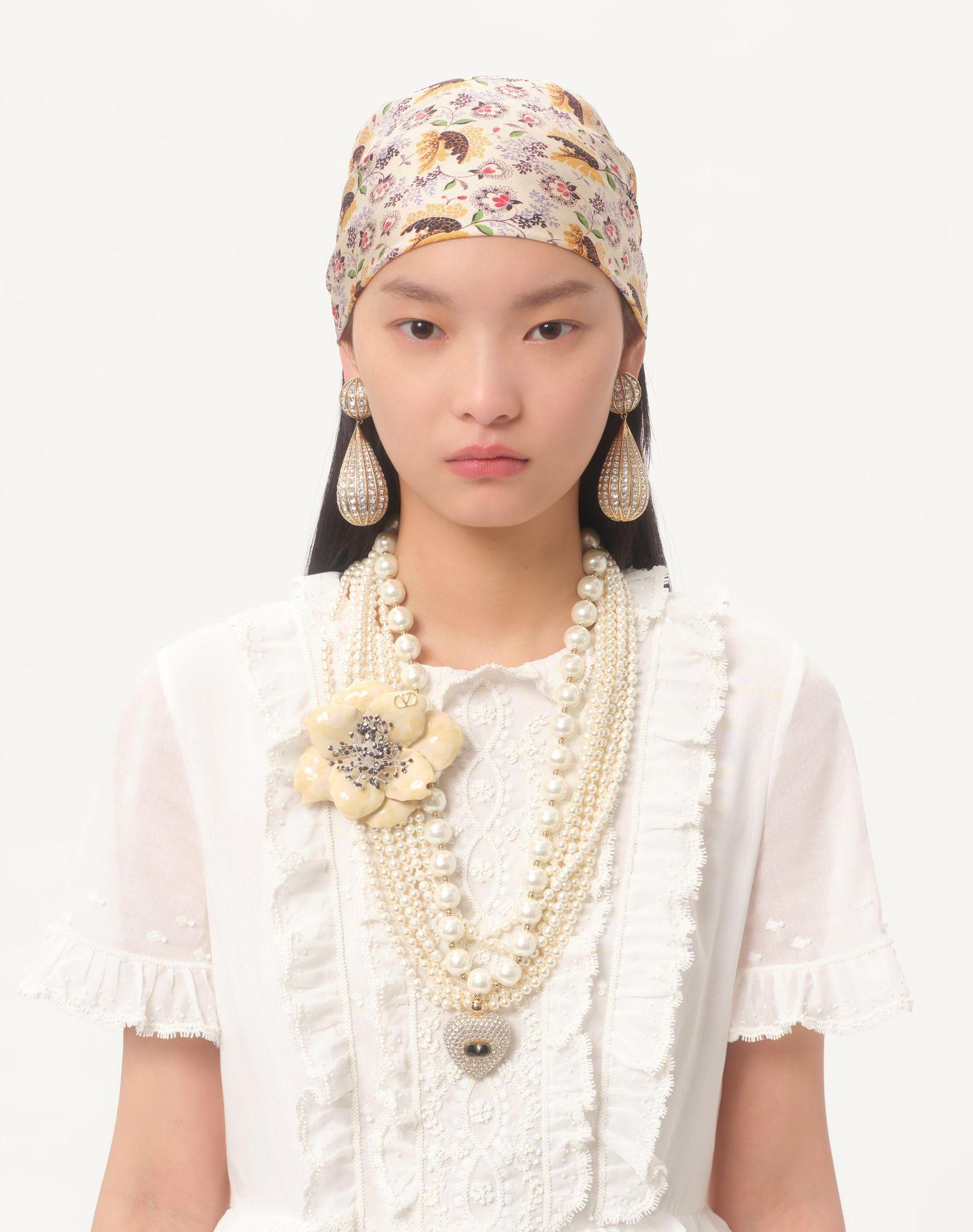 Short Embroidered Organza Dress Product Image