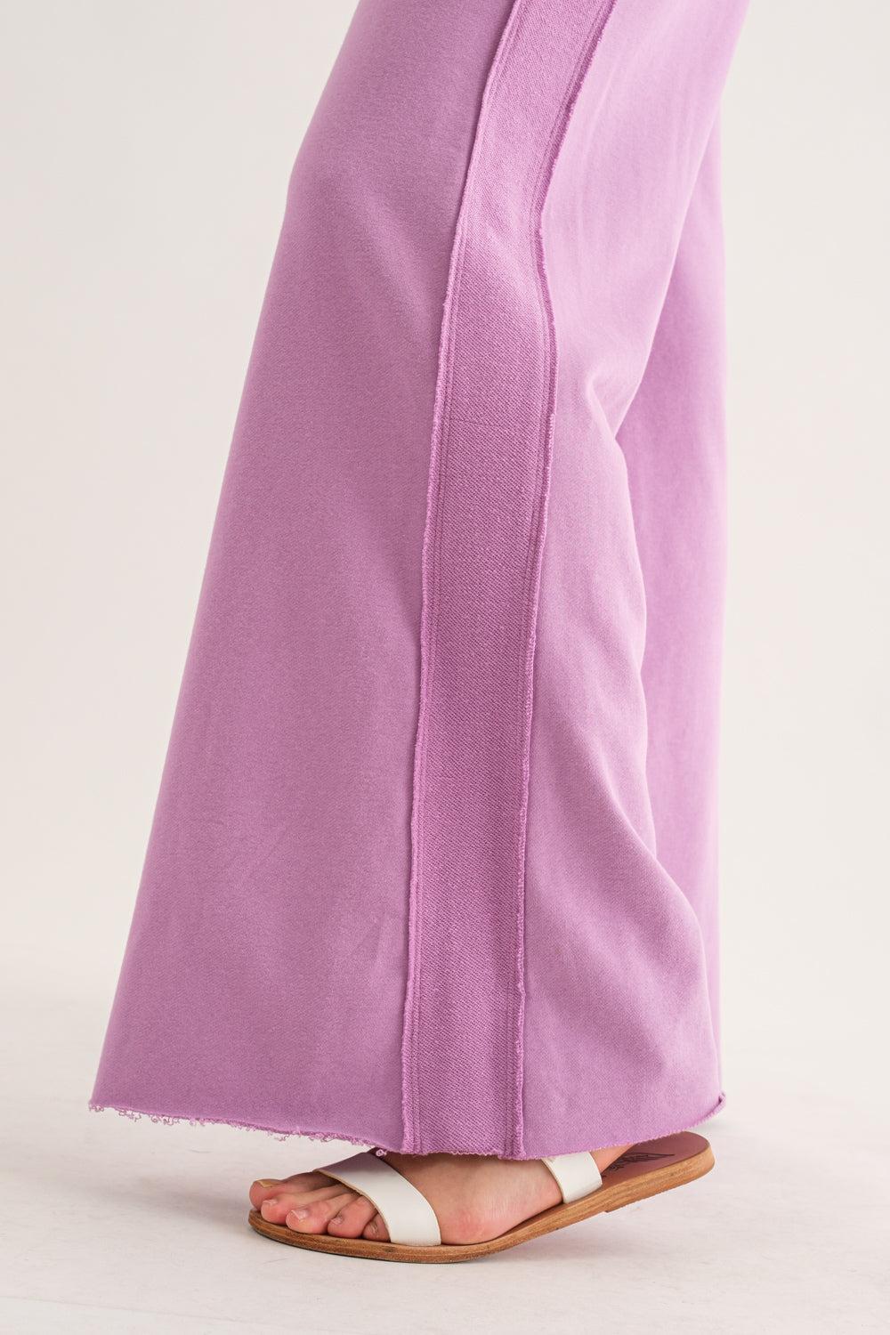 Wide Leg Relaxed Fit Pants Product Image