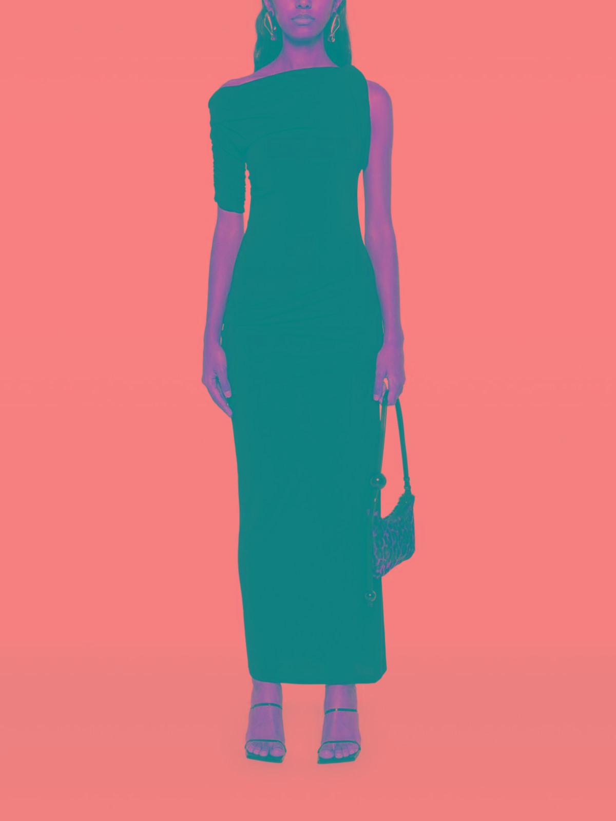 The Draped midi dress Product Image