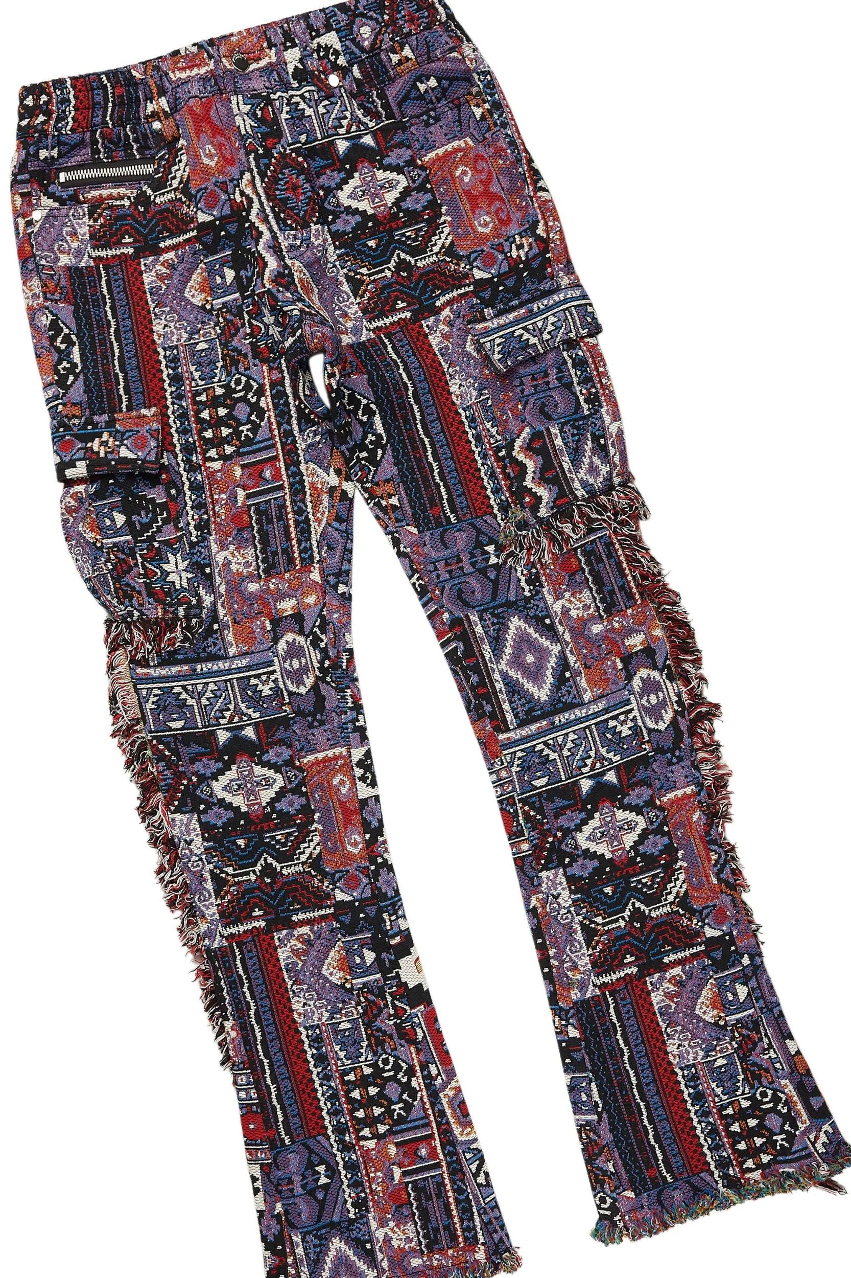 Anneso Black/Dark Grey Hoodie & Fateh Stacked Jean Bundle Male Product Image