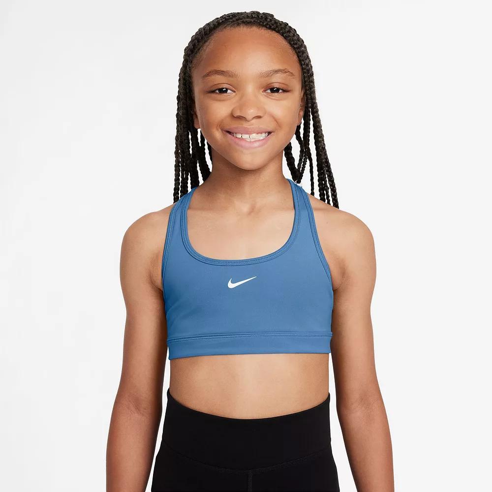 Nike Kids' Dri-FIT Racerback Sports Bra Product Image